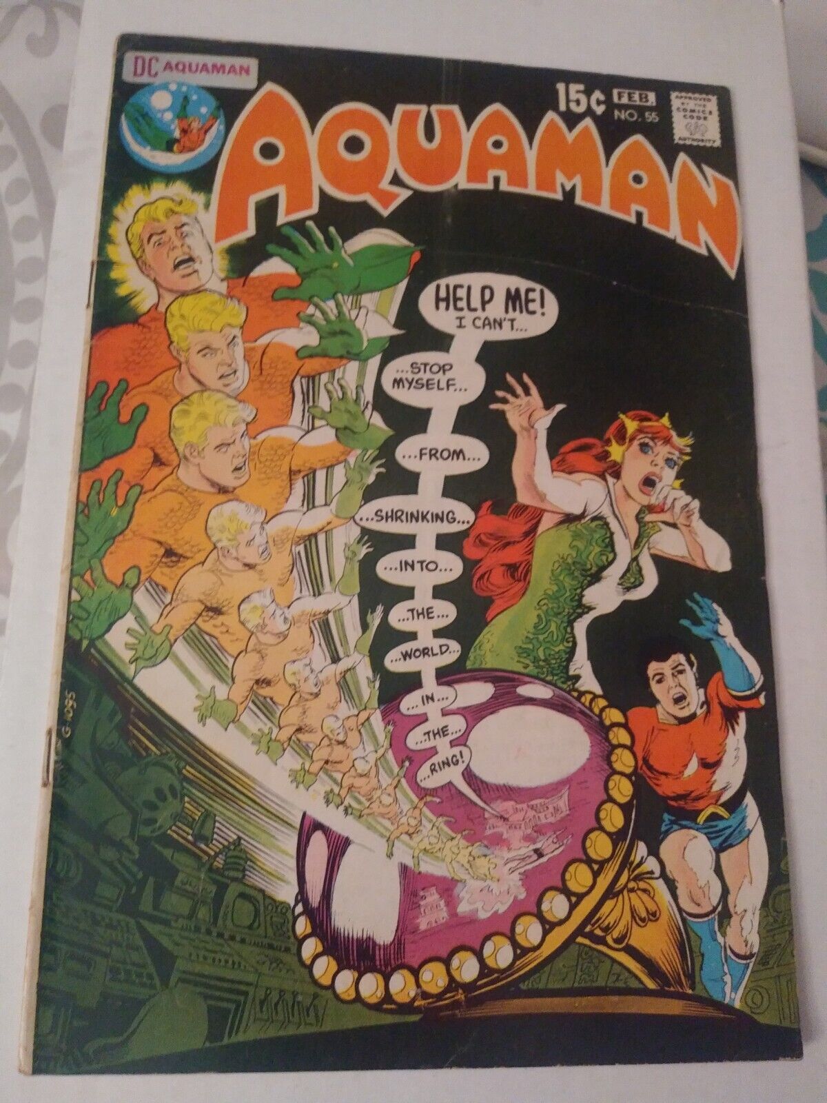 Aquaman #55 DC Comics 1971 4.0 VG NICK CARDY COVER EARLY BRONZE AGE AQUA-MAN