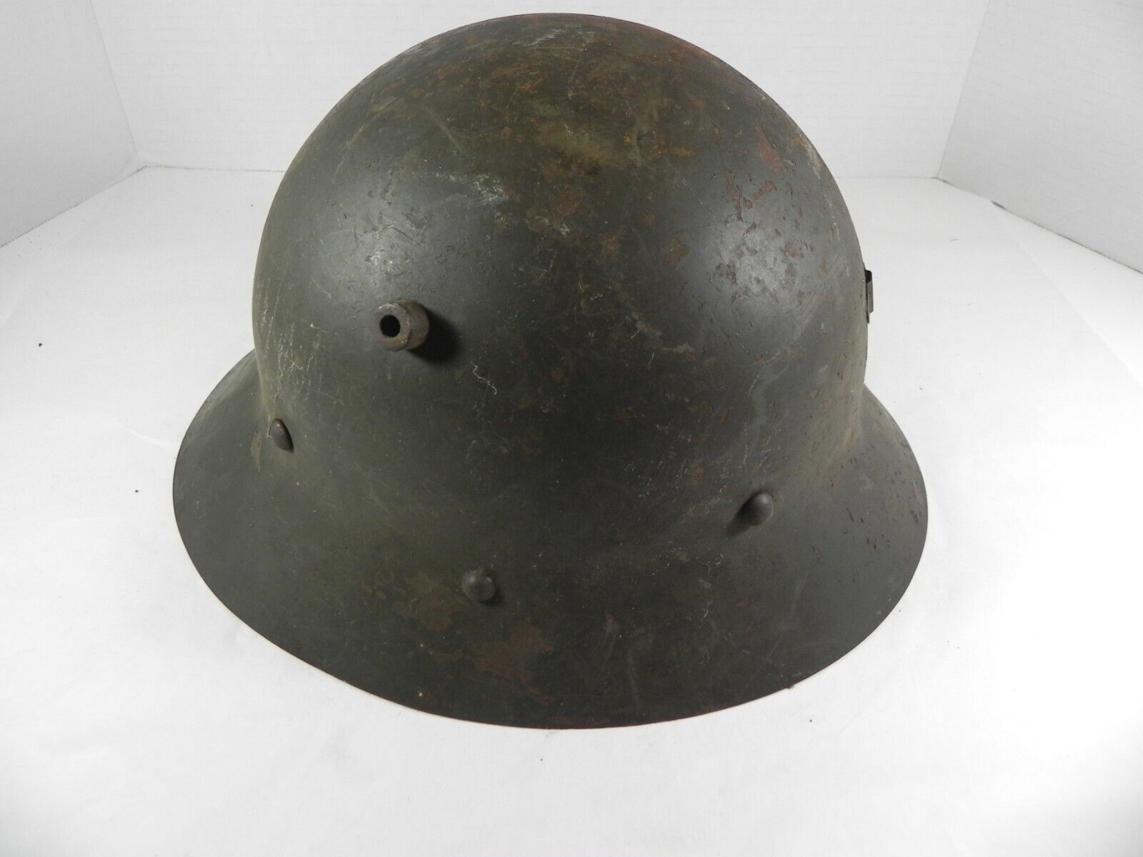 Czechoslovakia WWII Era Czeck or Spain M30 Helmet