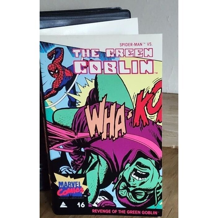 Rare 1985 Marvel Comics 16 Spider-Man Revenge Of The Green Goblin Betamax Beta
