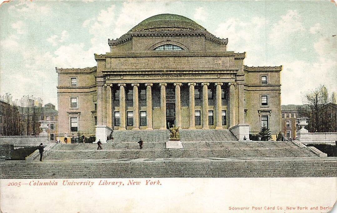 c1905 Columbia University Library New York City NYC NY P474