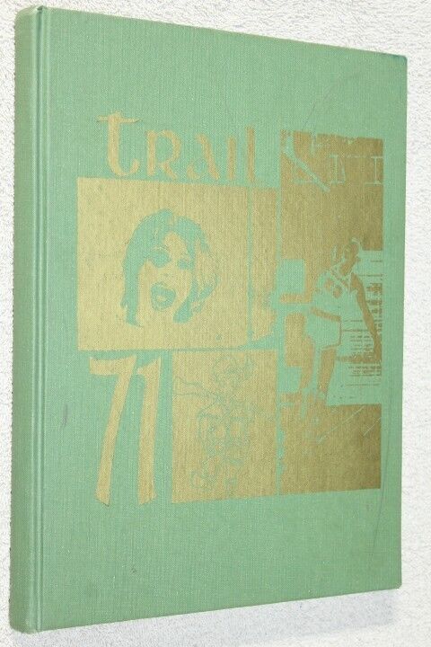1971 Old Fort High School Yearbook Annual Old Fort Ohio OH - The Trail