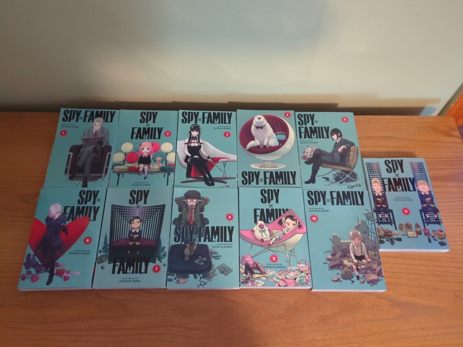 Spy X Family Manga Lot Vol. 1-11