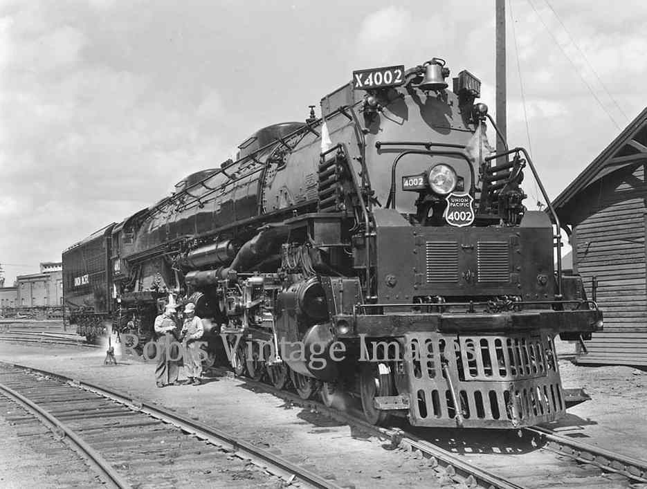 Union Pacific BIG Boy Steam Locomotive 4002 Railroad  Photo print UP train 13x18