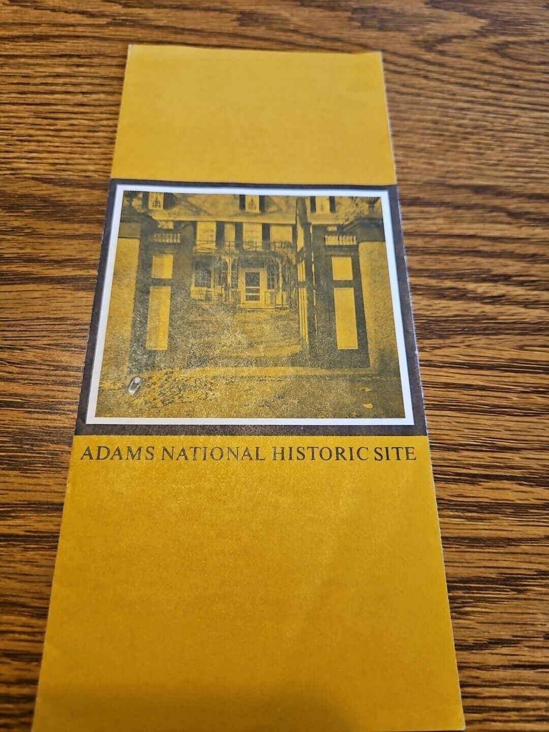 Vintage 1969 Adams National Historic Site Brochure John John Quincy Adams MASS
