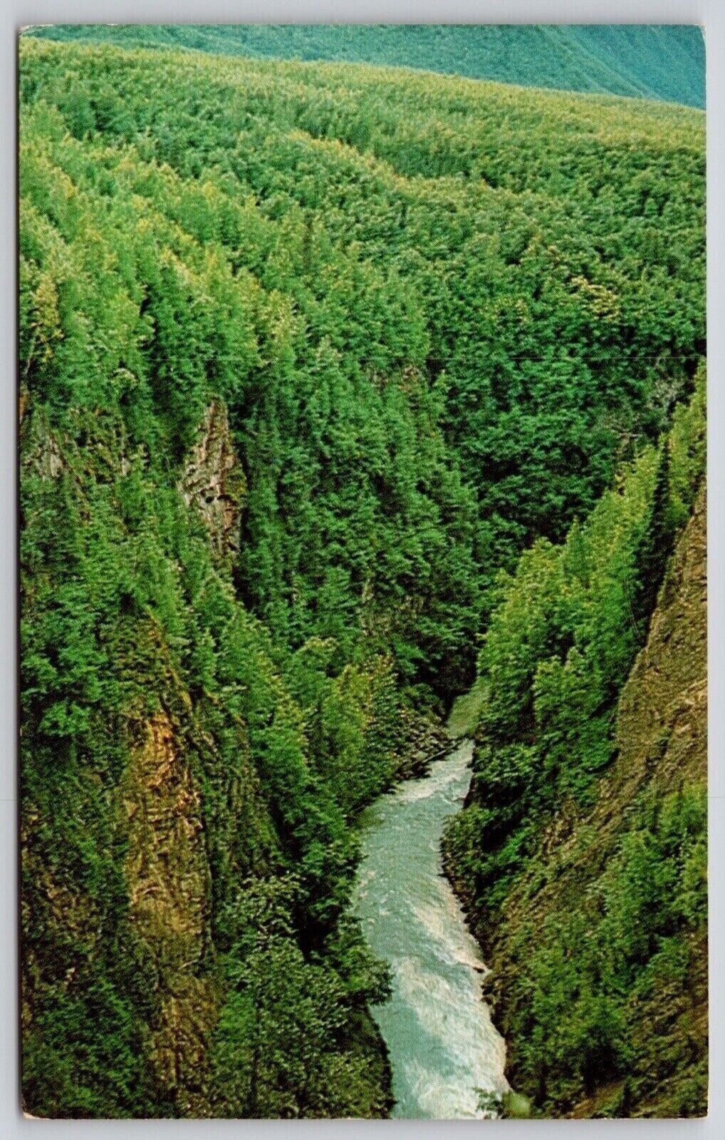 Eklutna Gorge Anchorage Palmer Highway Rugged Scenic Beauty Anchorage Postcard
