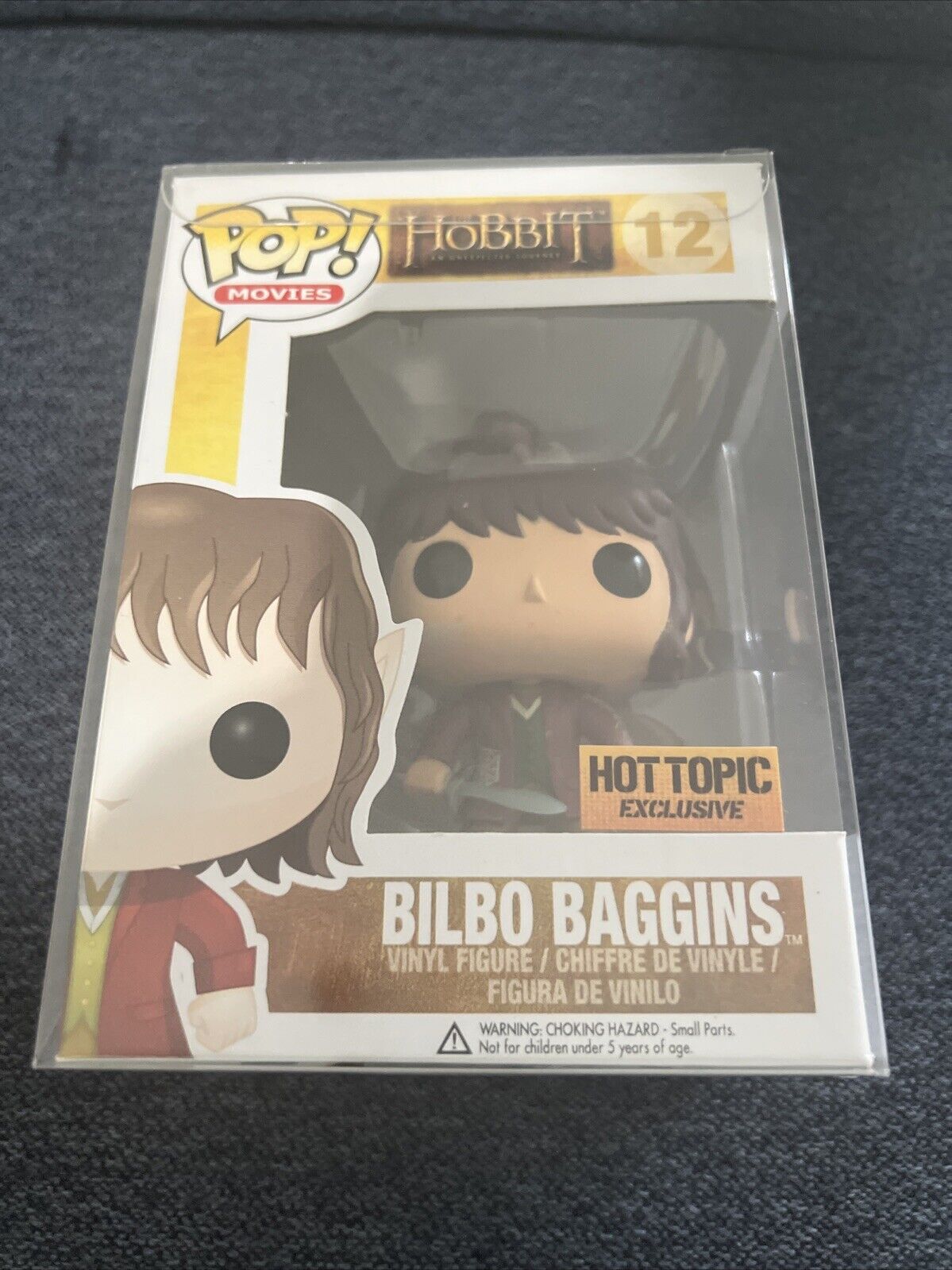 Funko Pop Vinyl: The Hobbit Bilbo Baggins #12 Hot Topic Exclusive (1089846)