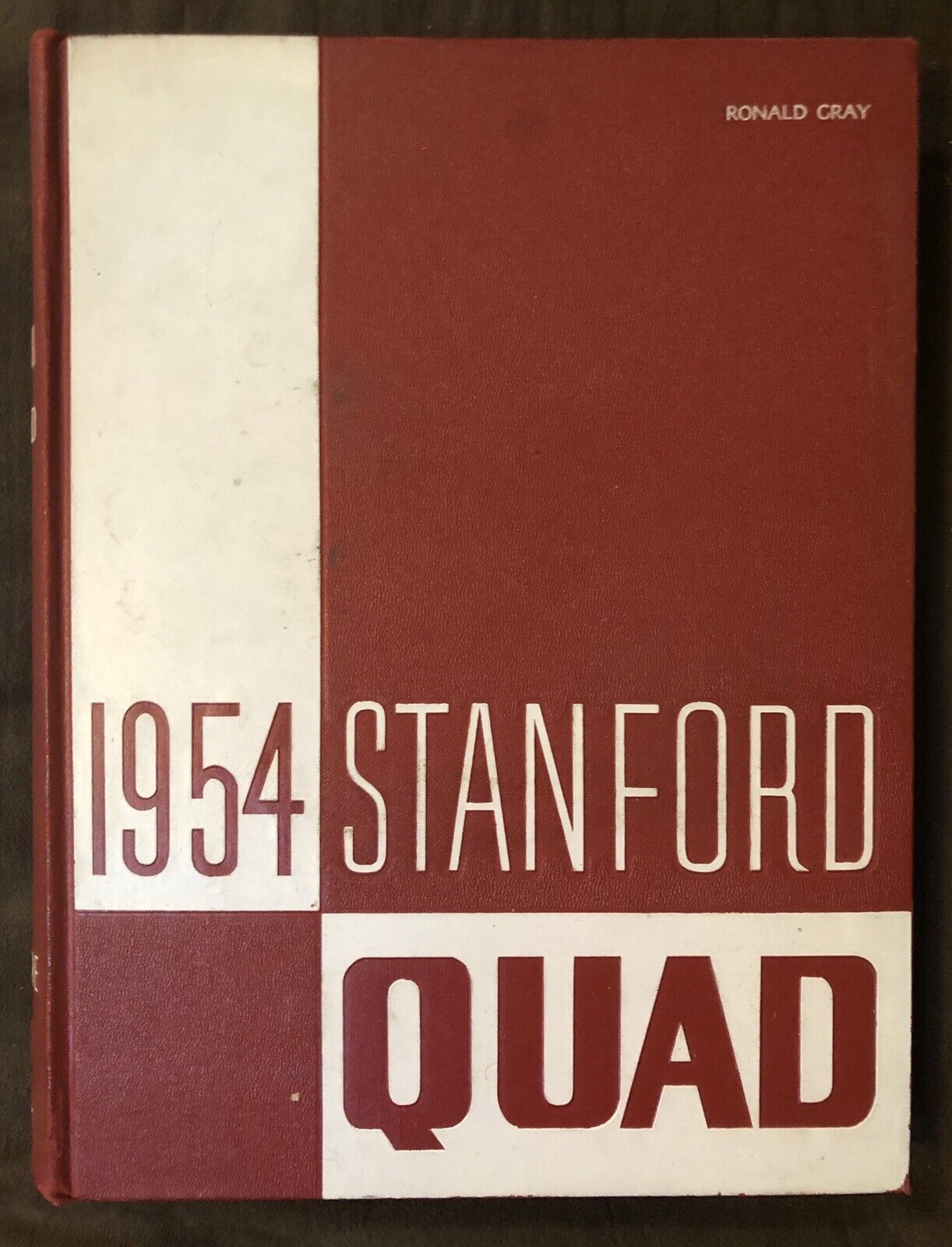 1954 STANFORD QUAD YEARBOOK - Dianne Feinstein - EX, No Signatures