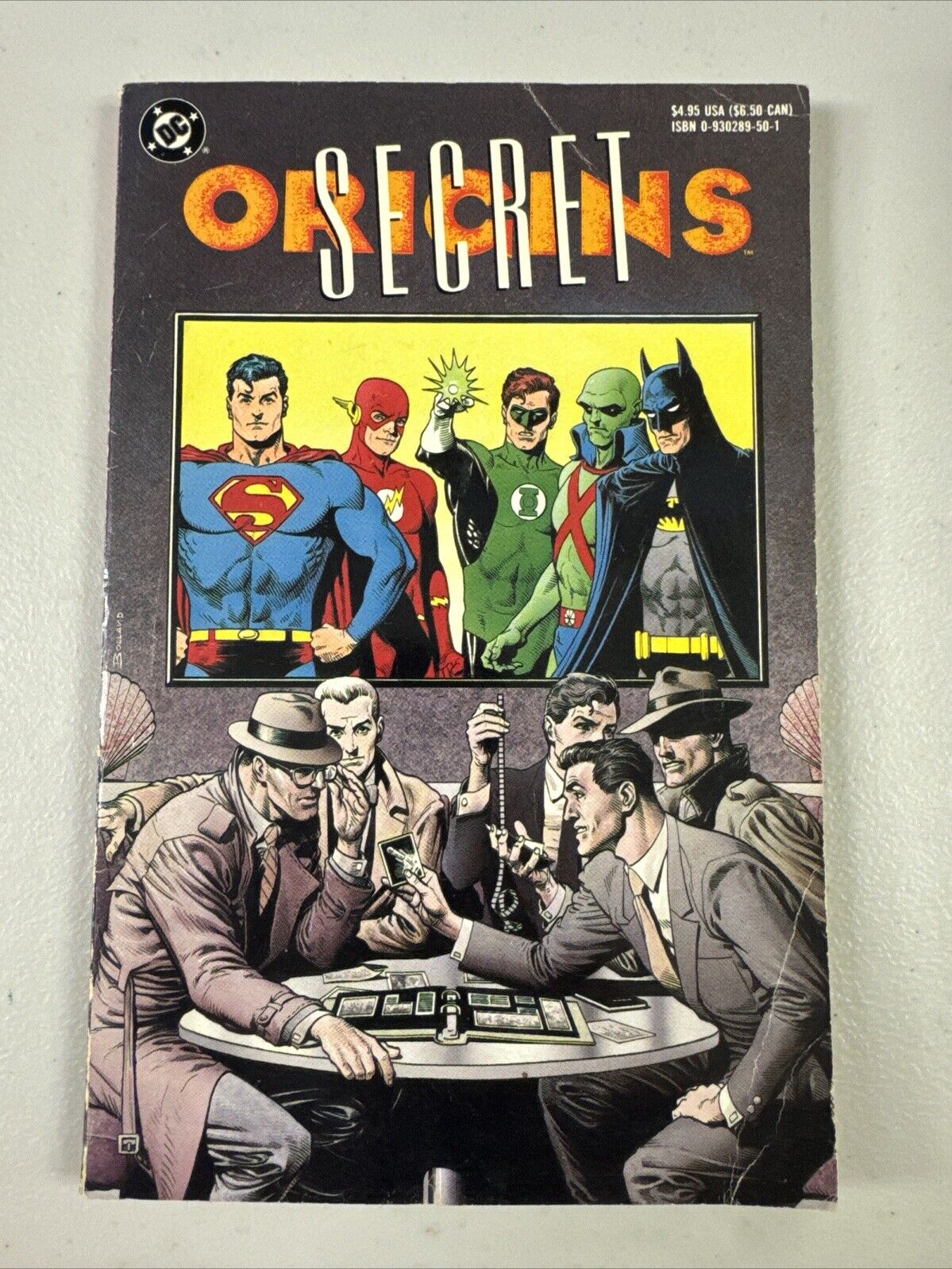 Secret Origins - Trade Paperback - graphic novel - TPB - DC- 1st Printing - 1989