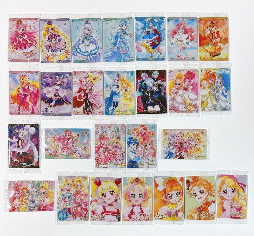 PreCure Pretty cure Wafer Card Vol.9 Complete set All 26 types BANDAI Japan New