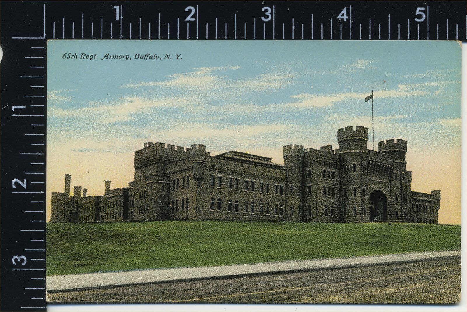 Postcard, Buffalo, NY 65th Regiment Armory 1914  B-02