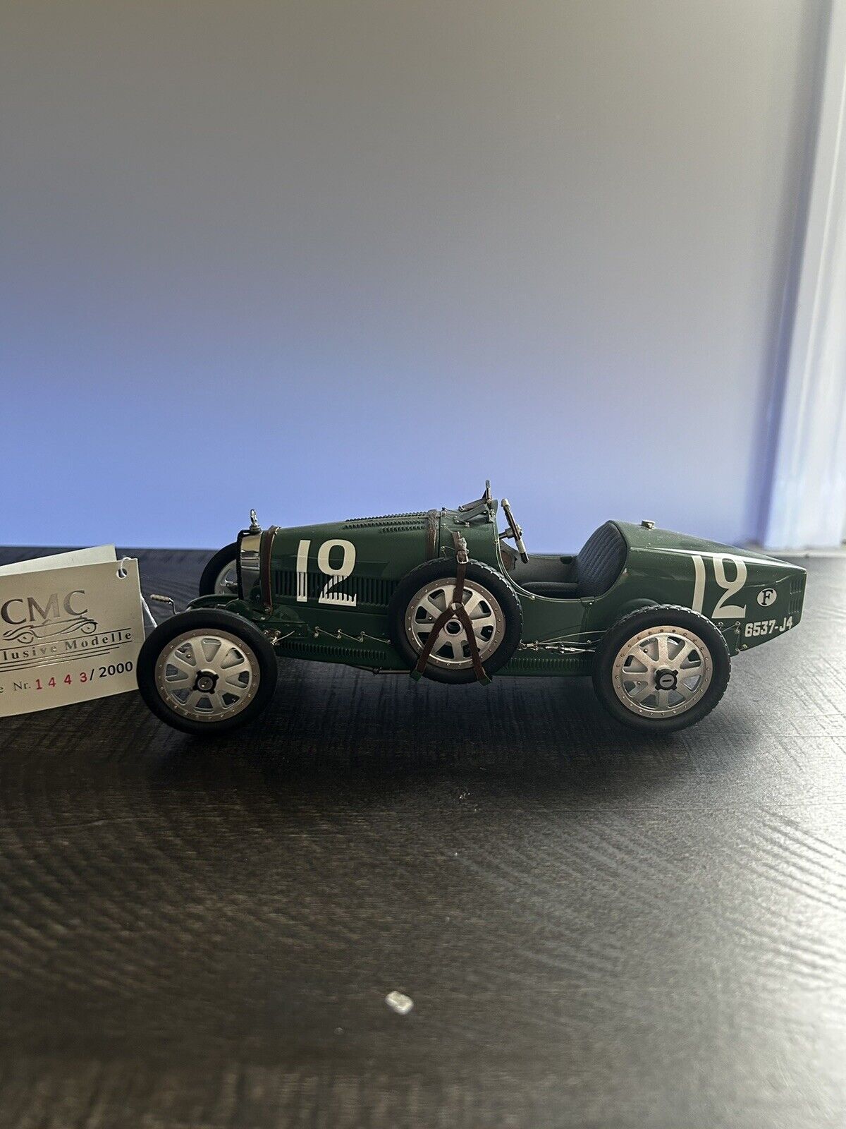 RARE VINTAGE 1924 Bugatti Type 35 Grand Prix CMC GmbH & Co. KG MODEL CAR
