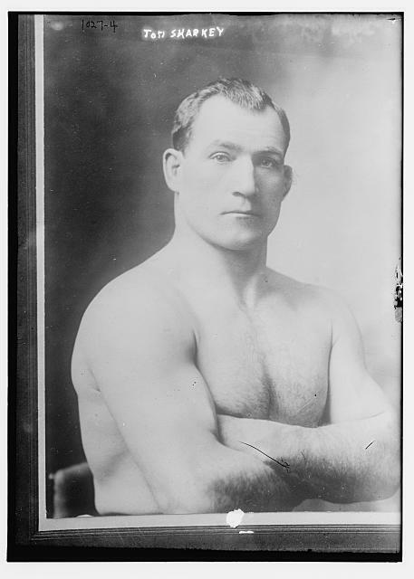 Photo:Tom Sharkey,1873-1953,without shirt,\'Sailor Tom\',boxer