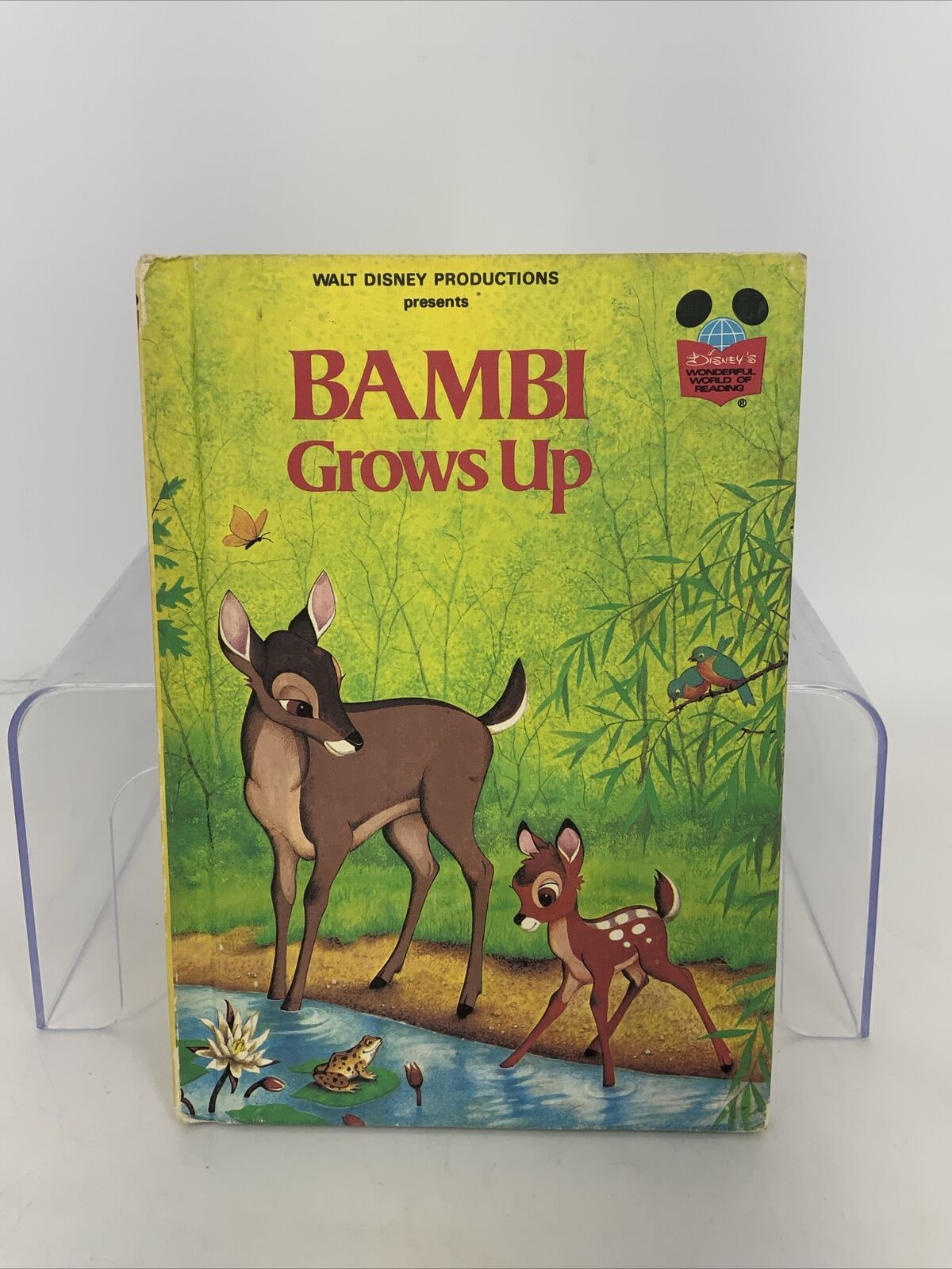 Bambi Disney Wonderful World of Reading Bambi Grows up 1979