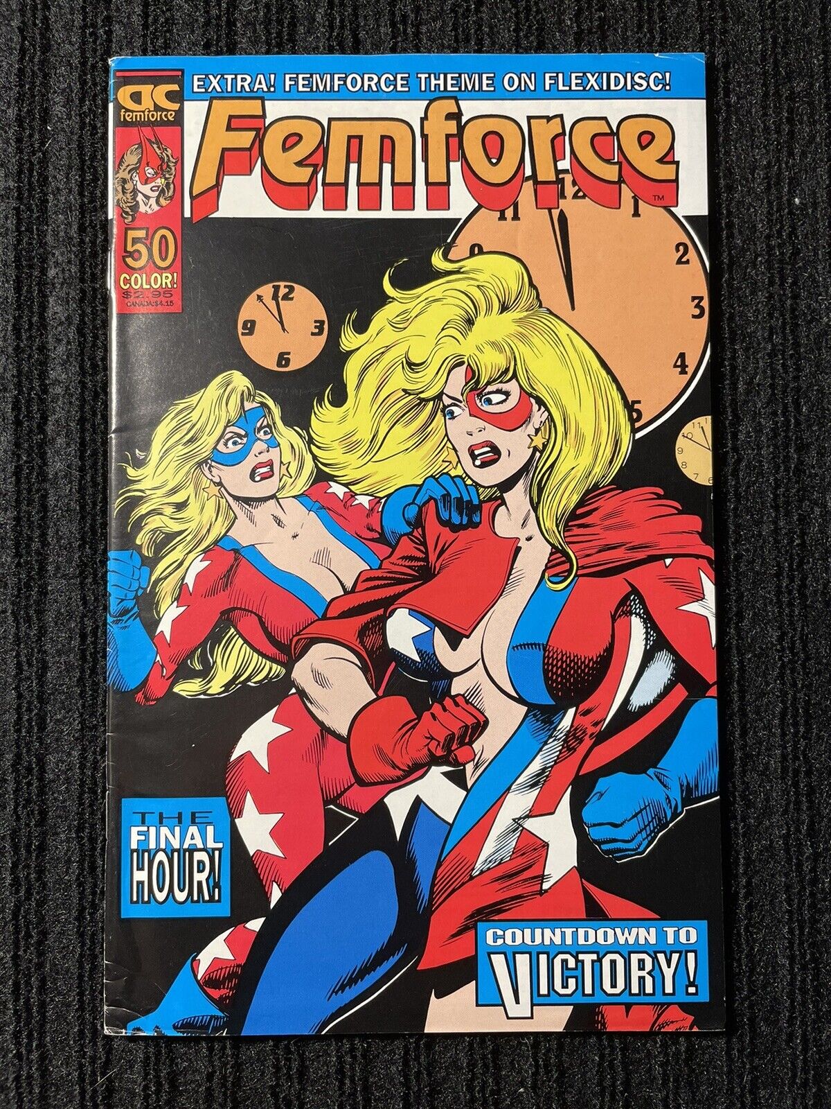 FEMFORCE #50 The Final Hour AC Comics 1992