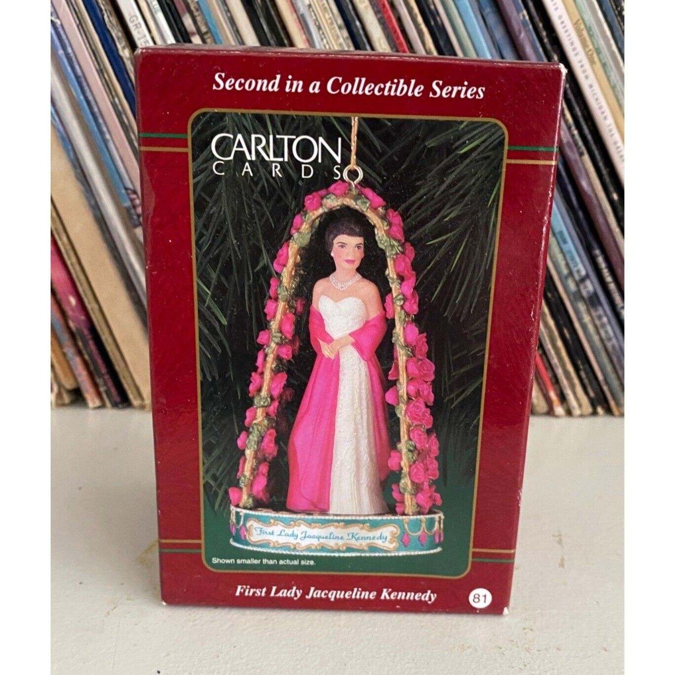 Carlton Cards First Lady Jacqueline Kennedy Ornament 2000 Second In Series