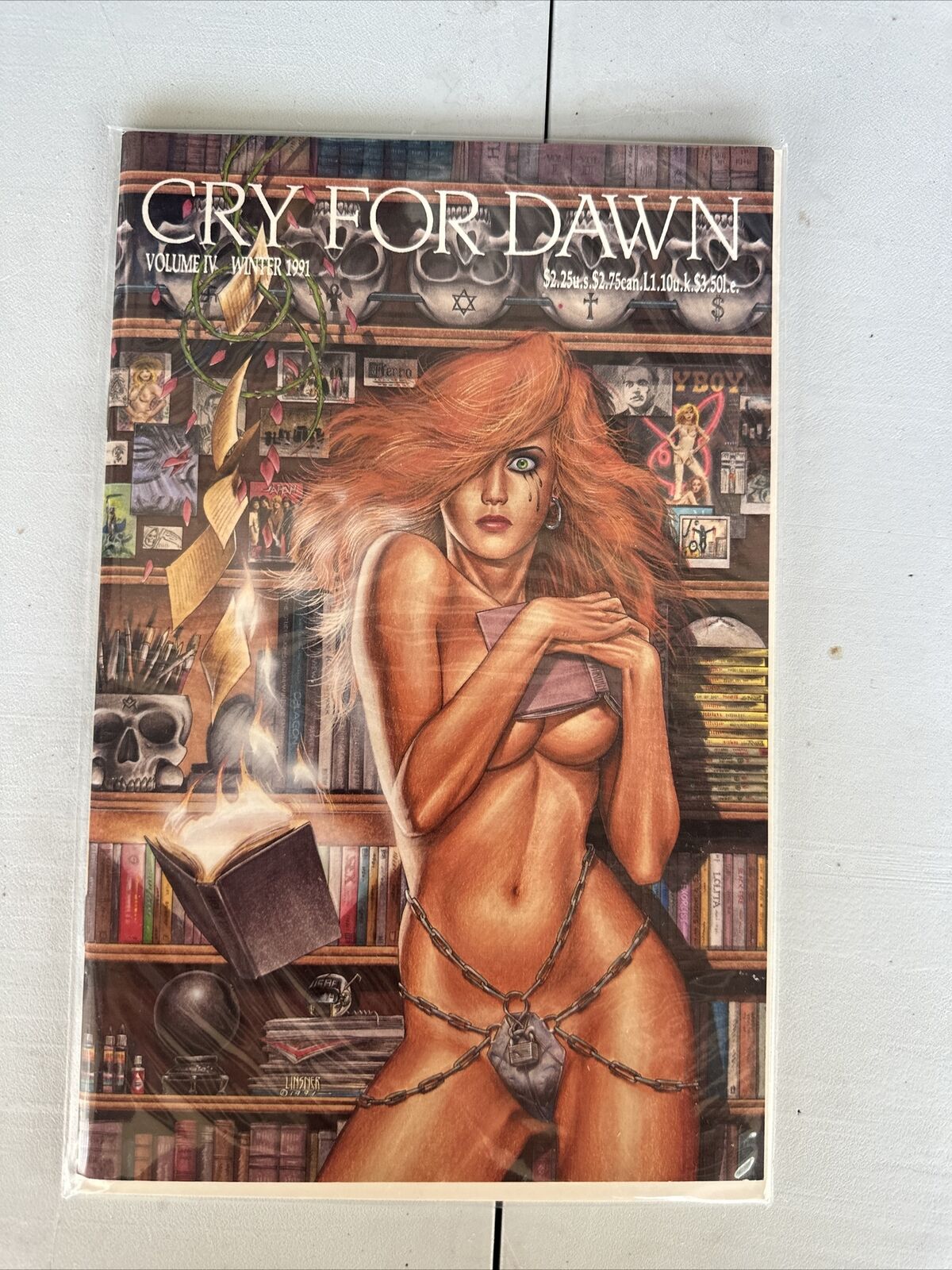 Cry For Dawn Volume IV 4 Winter 1991 CFD Joseph Michael Linsner Comic