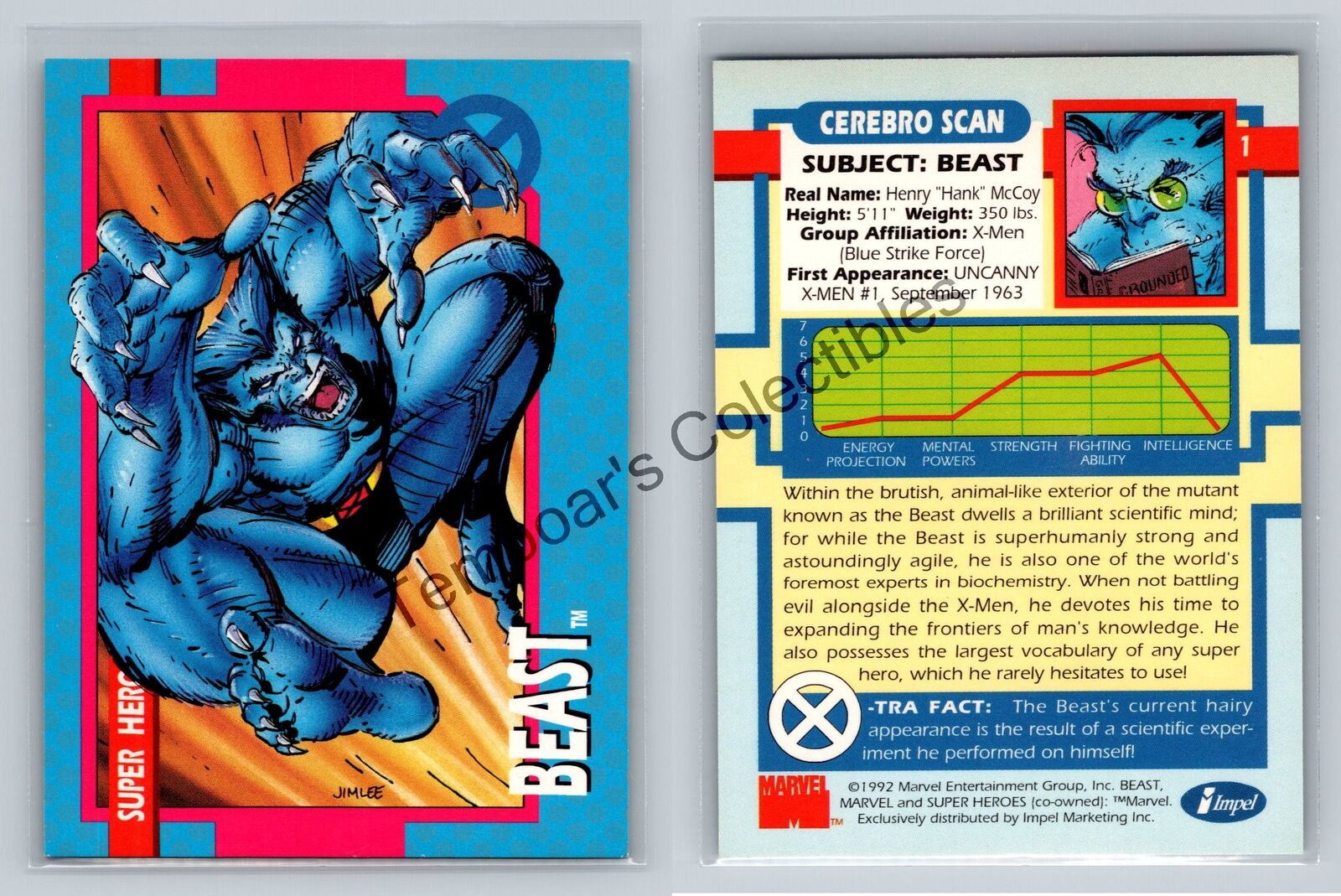 1992 Impel Marvel X-Men Series 1: COMPLETE YOUR Base Set ##1-100 [new Jun.2024]
