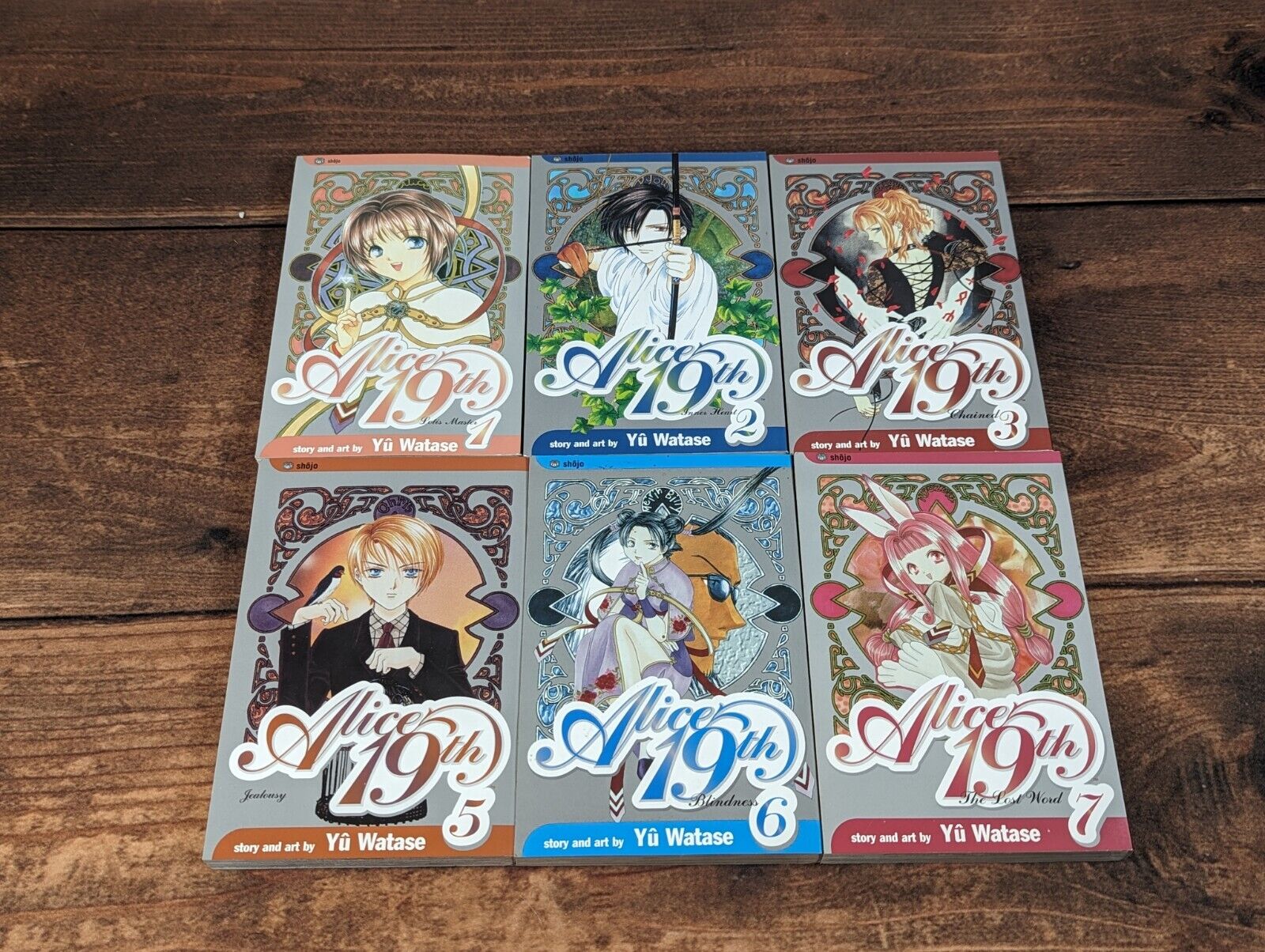 Alice 19th Manga Lot Of 5 - 1, 2,3, 5, 6, 7 English