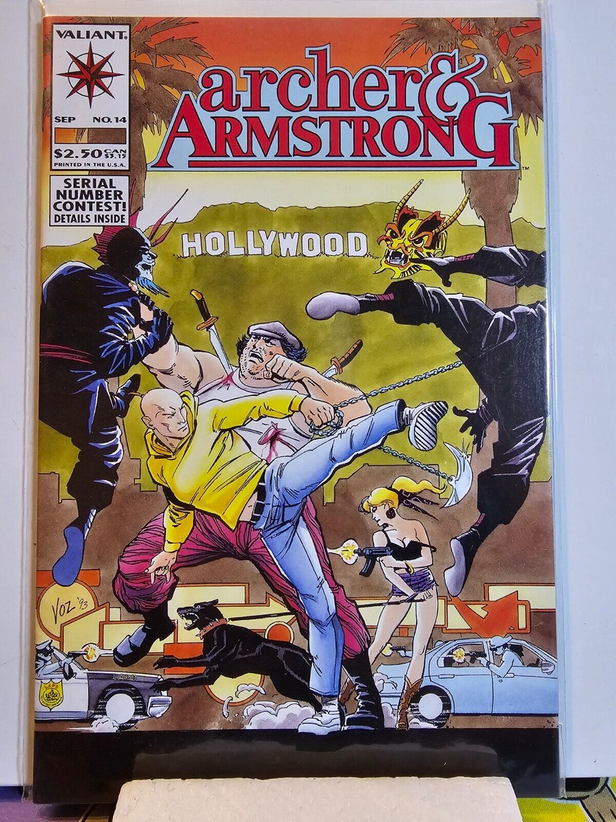 Archer & Armstrong #14 Comic 1993 Valliant l Comics