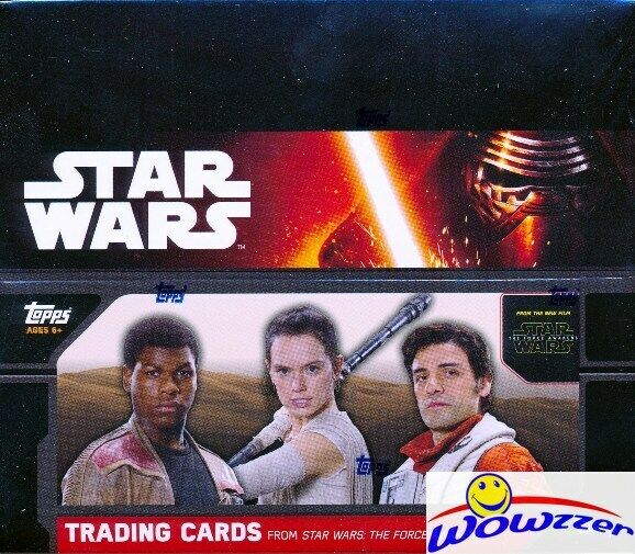 2015 Topps Star Wars the Force Awakens SPECIAL HOBBY EDITION HUGE 24 Pack Box 