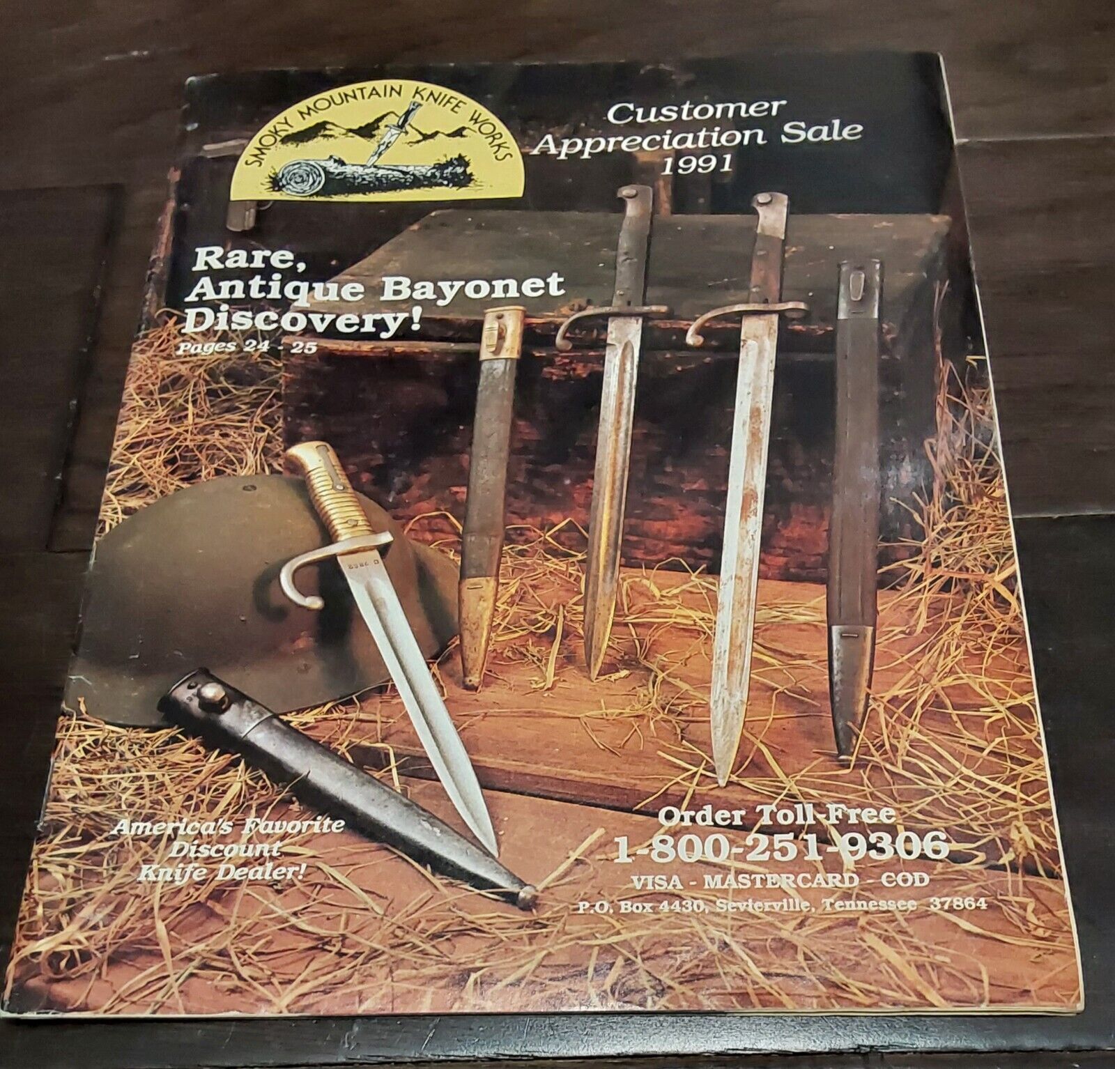 Smoky Mountain Knife Works Catalog Customer Appreciation Sale 1991