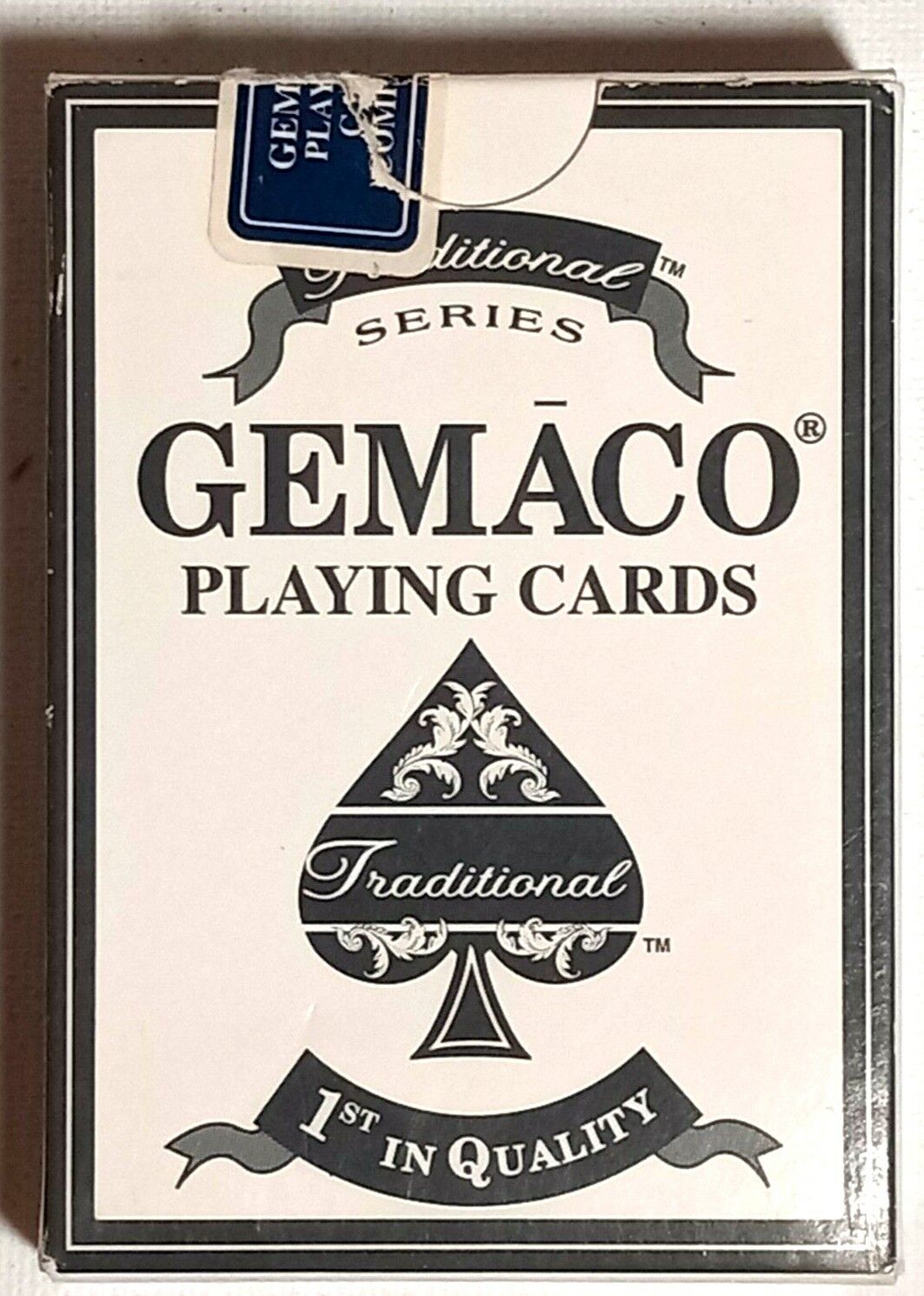 Casino Playing Cards ~ Gemaco Traditional Series ~ Used In Live Play / Clipped