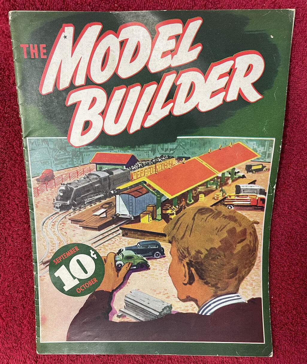 Model Builder 1937 September October  Lionel Magazine Vol 1 # 5 Trains