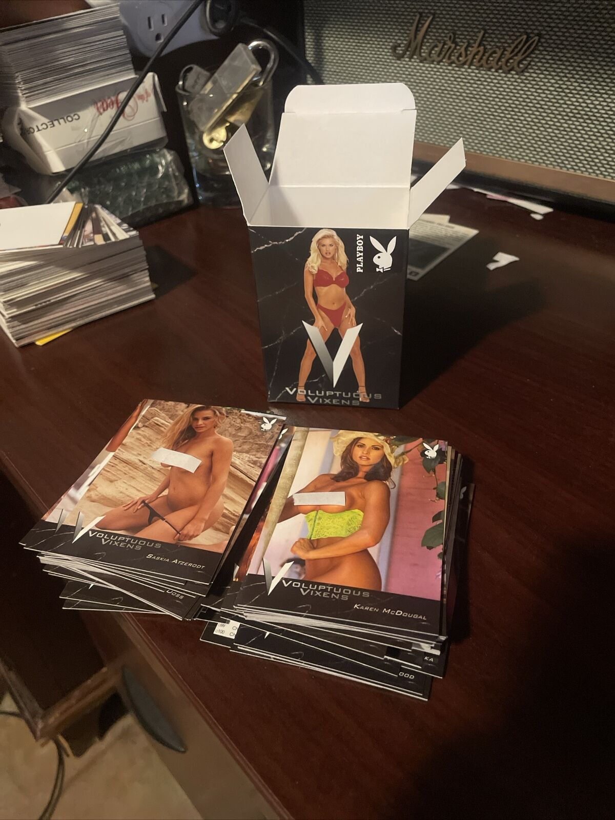 Playboy Voluptuous Vixens Base Set 100 Cards. 2023 Release Karen McDougal