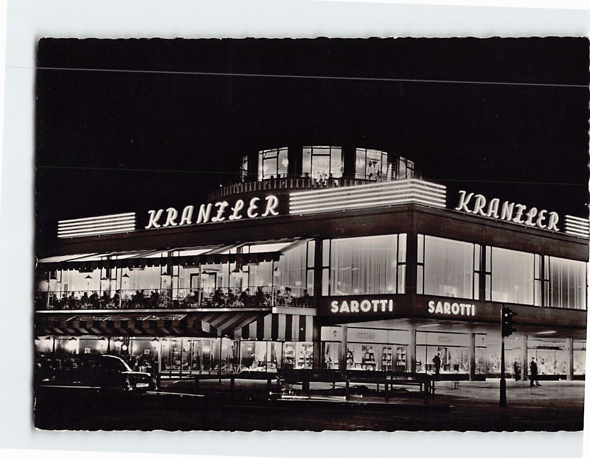 Postcard Kranzlerecke Kurfürstendamm Berlin Germany