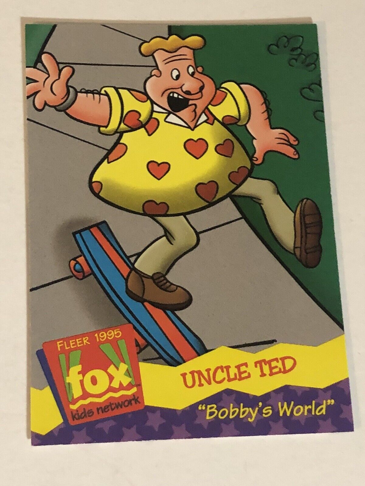 Bobby’s World Trading Card #136 Uncle Ted