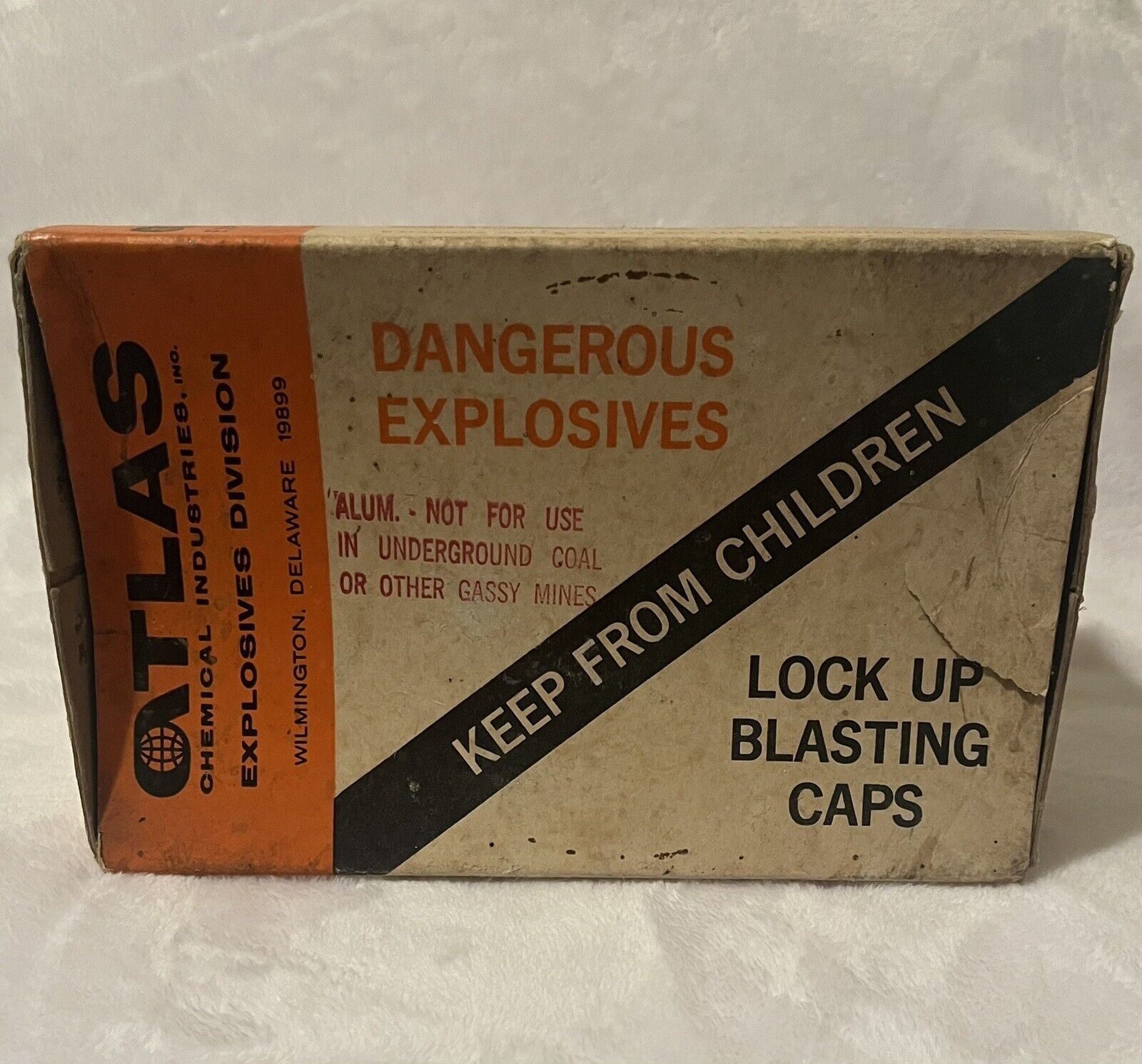 Atlas chemicals Box (Blasting Cap Box Only)