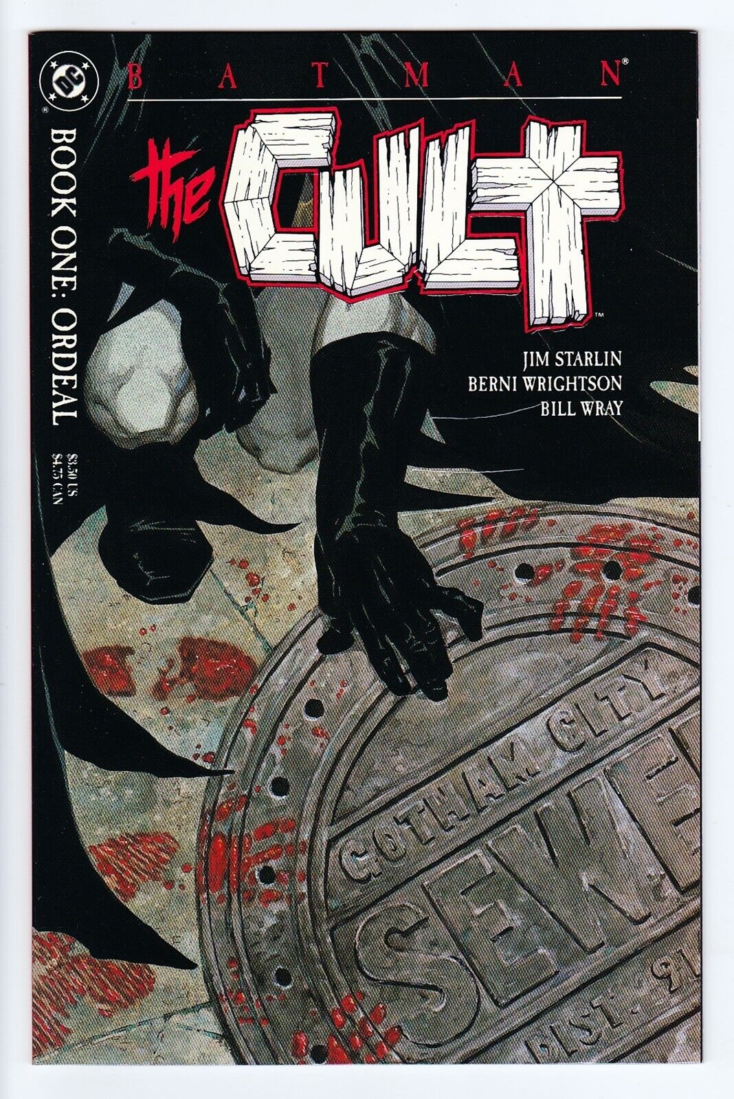 BATMAN: THE CULT #1 Prestige DC • August 1988 Jim Starlin (w), Bernie Wrightson 