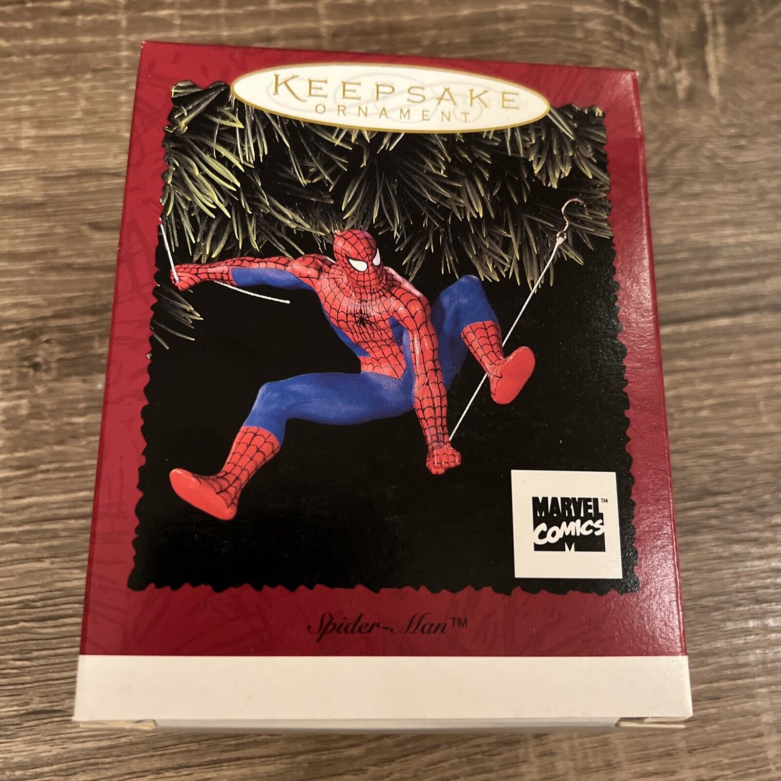 Vintage Hallmark Keepsake Ornament Spider-Man Marvel Comics 1996