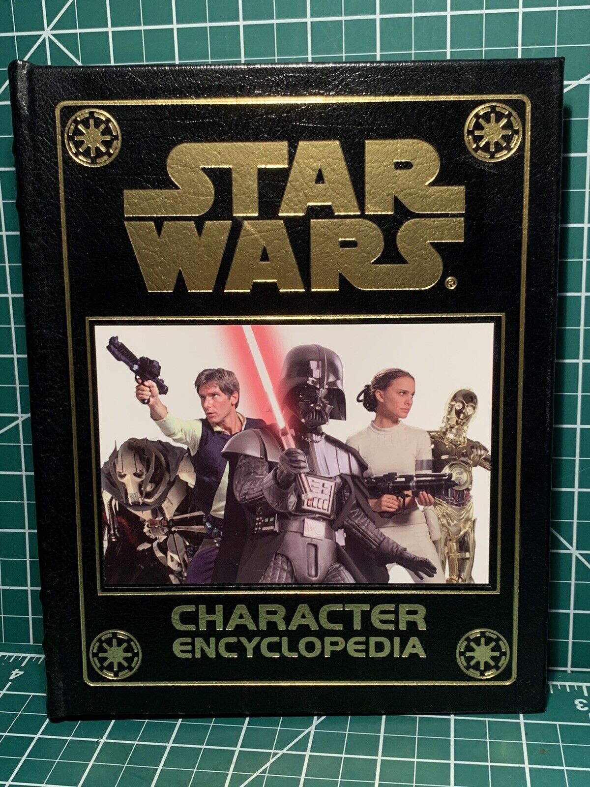 Easton Press Star Wars Character Encyclopedia Leather Bound Collector’s Edition