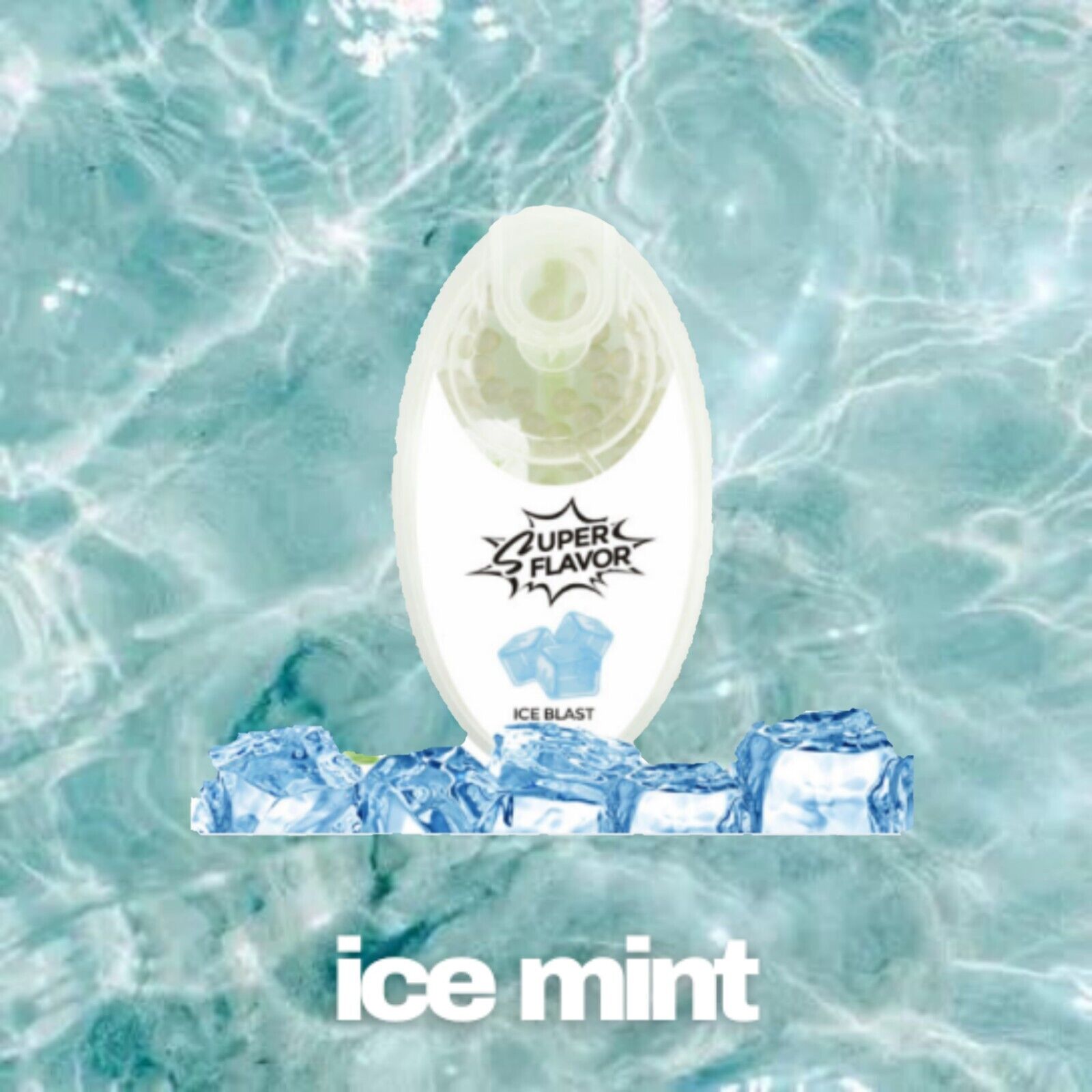 1000 Menthol/Ice Mint Crush Flavor Balls