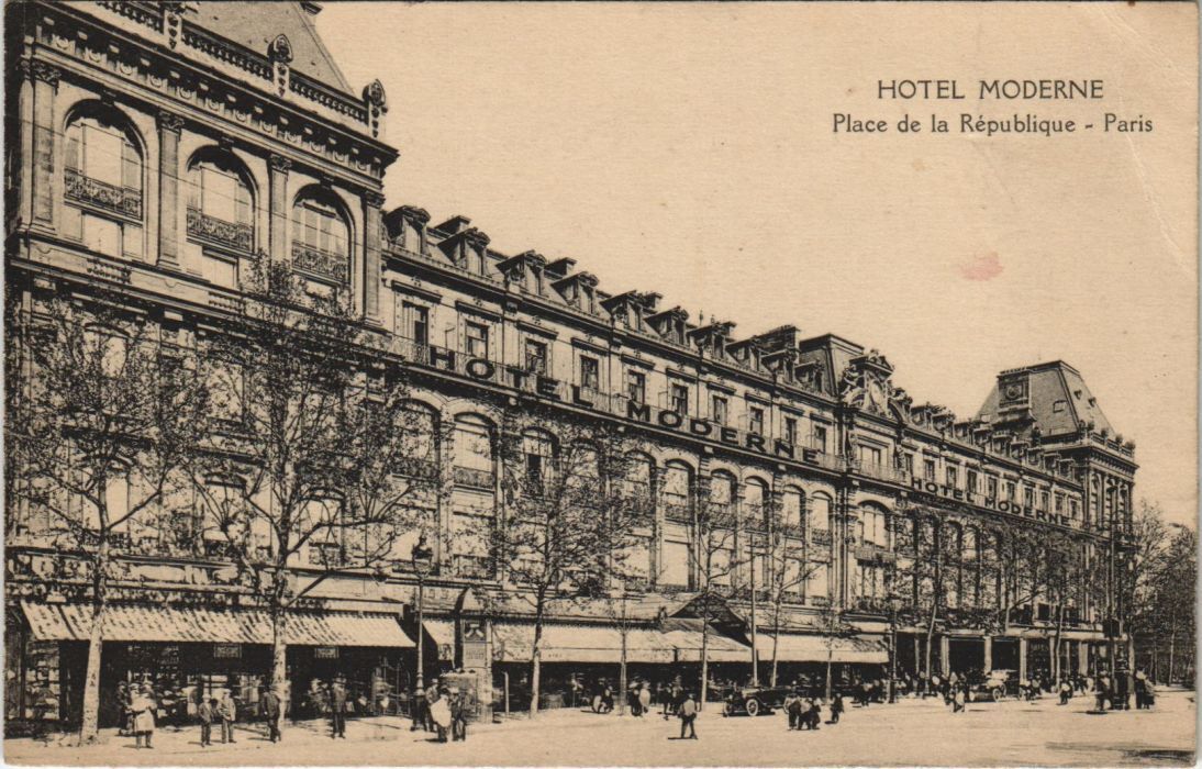 CPA PARIS 11e - Hotel Moderne (53336)