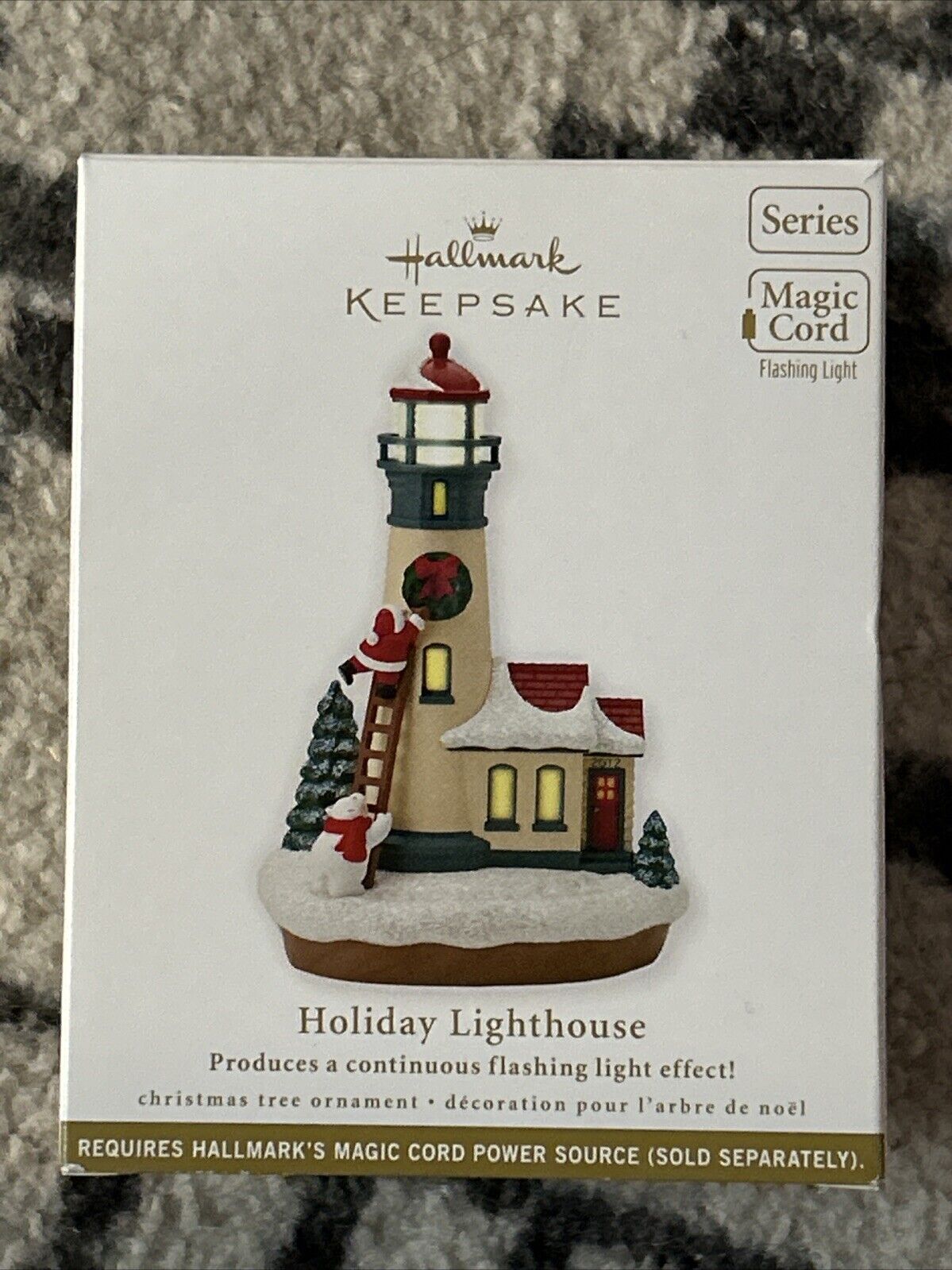 Hallmark 2012 Keepsake Ornaments Holiday Lighthouse NEW
