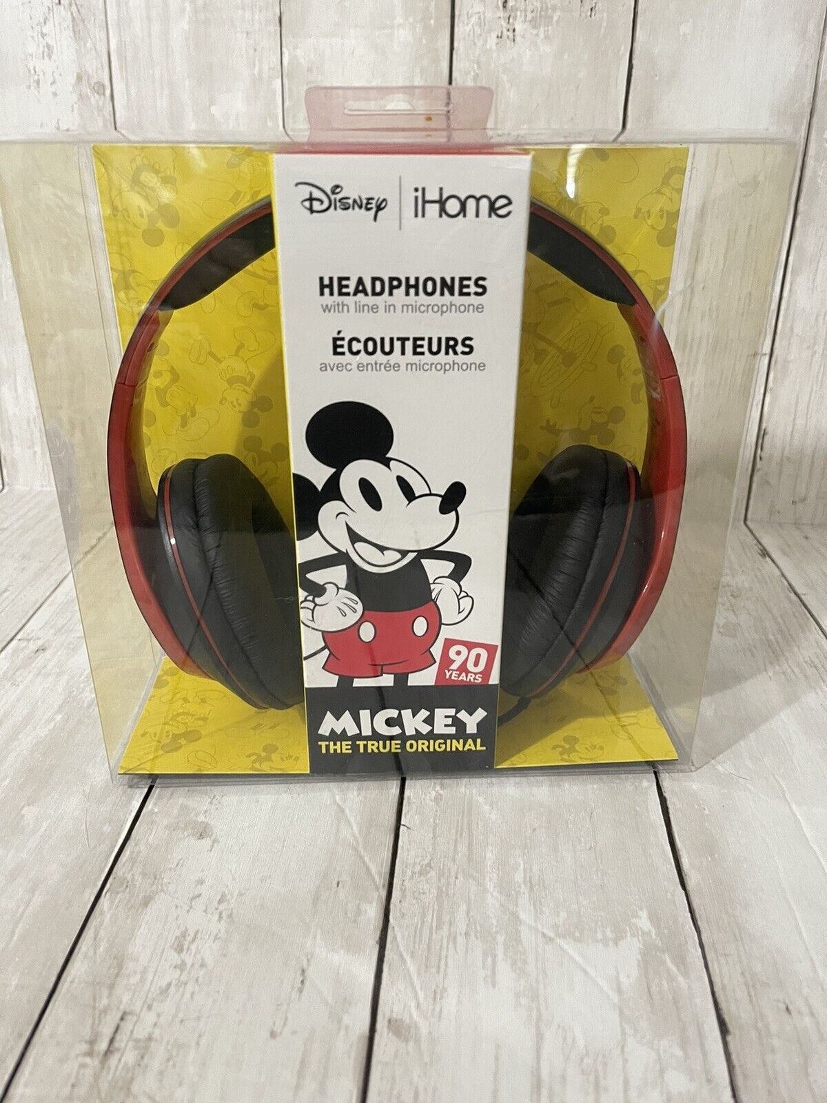 iHome Disney Mickey the True Original Headphones with Built in Microphone wired