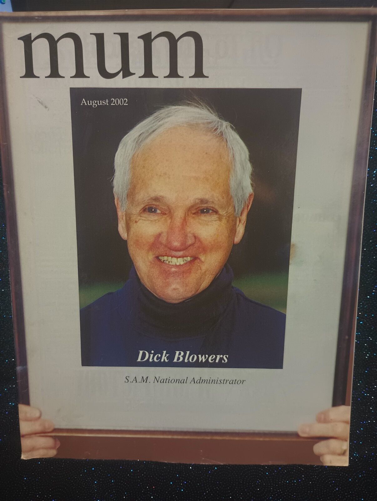 Dick Blowers MUM Society of American Magicians Magazine Issue 2002