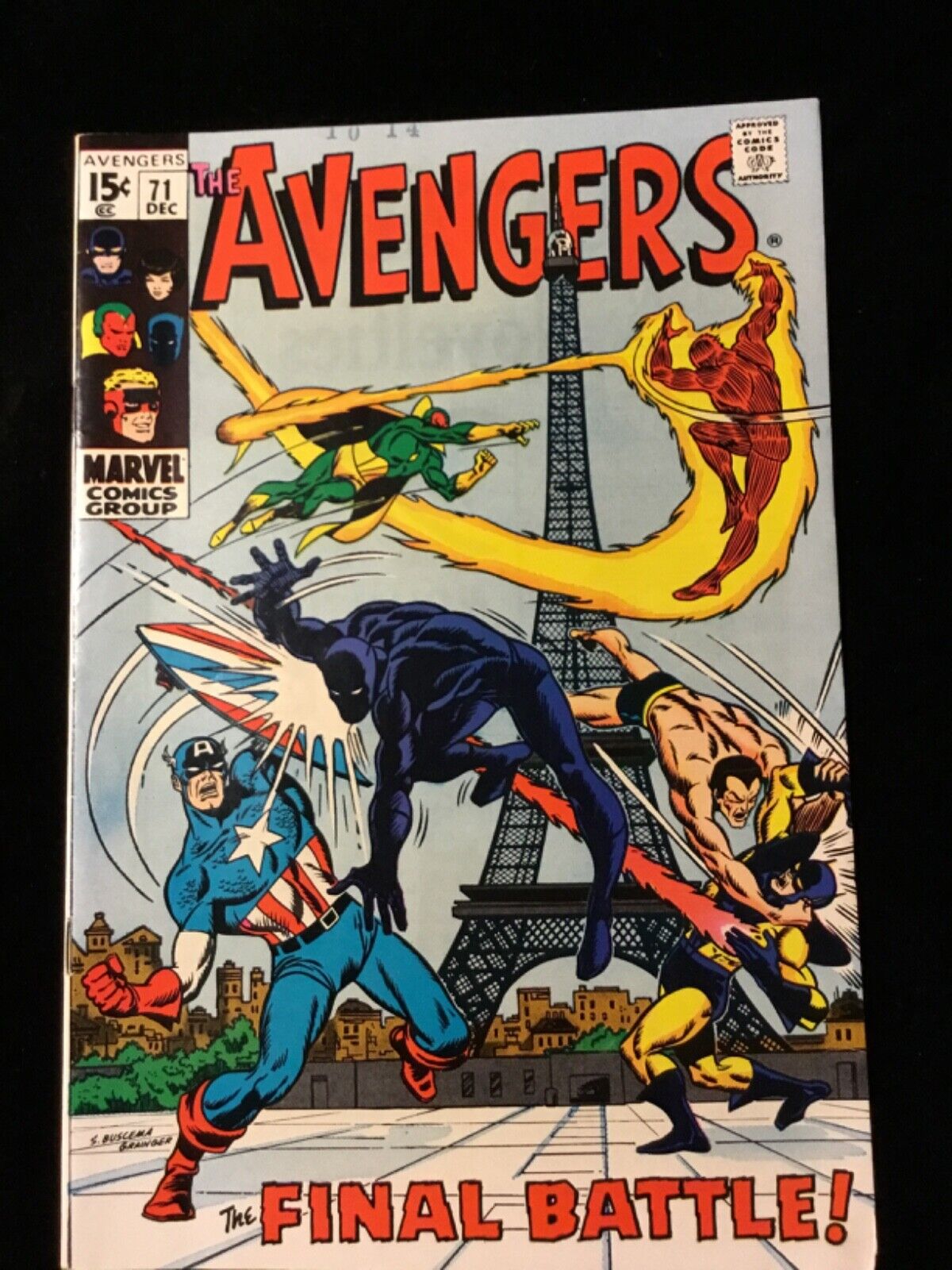 The Avengers #71  The Final Battle  First Appearance of Invaders  Black Knight