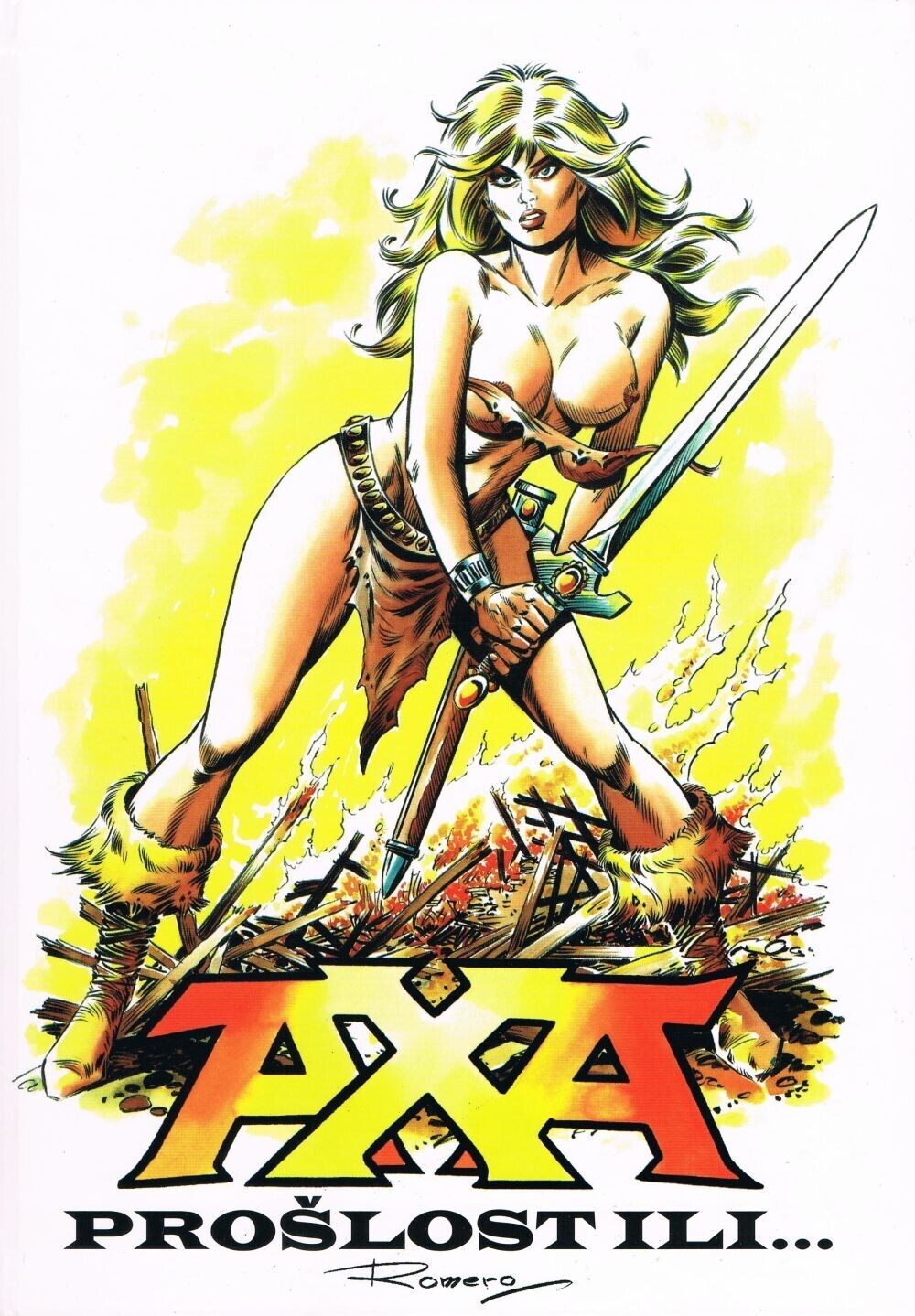 AXA #4 Croatian Comic - TINO 2014 - HARD COVER COMIC BOOK