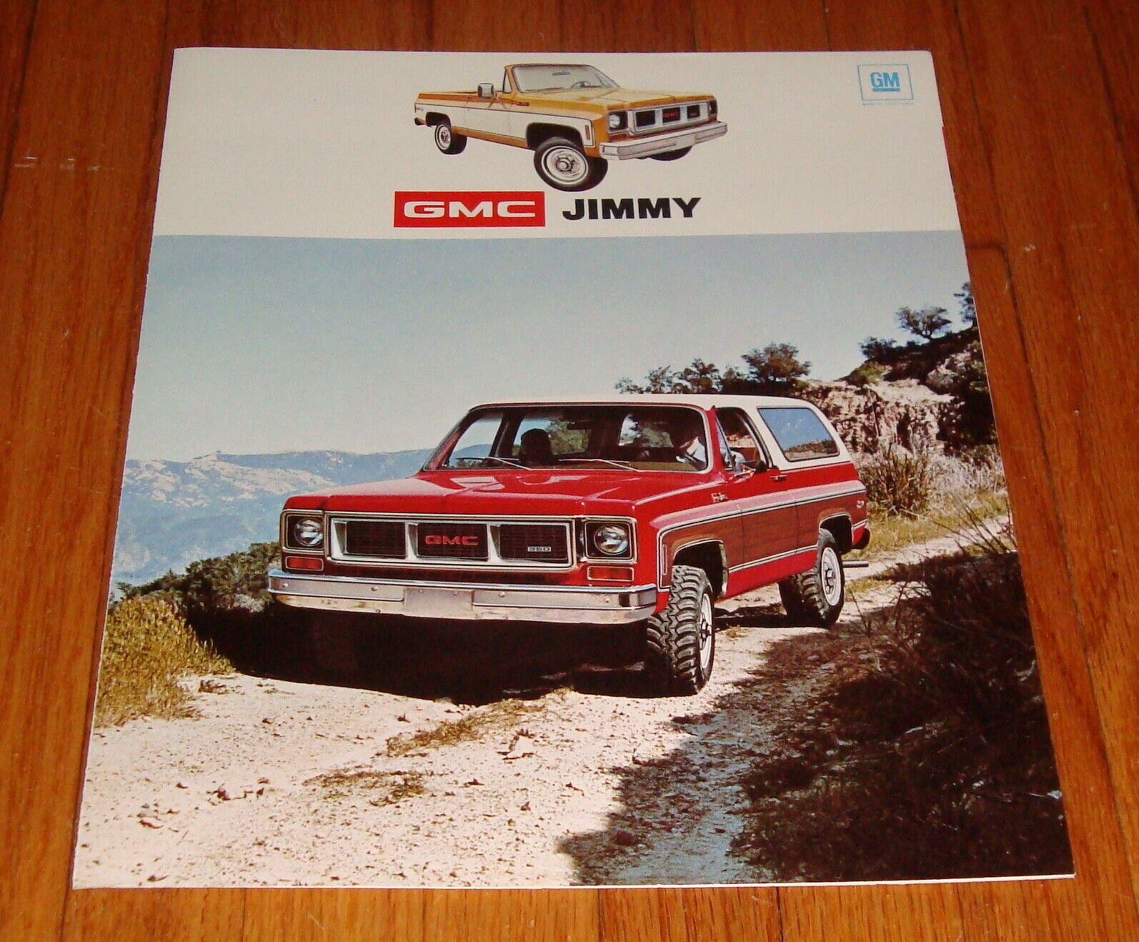 Original 1974 GMC Jimmy Sales Brochure