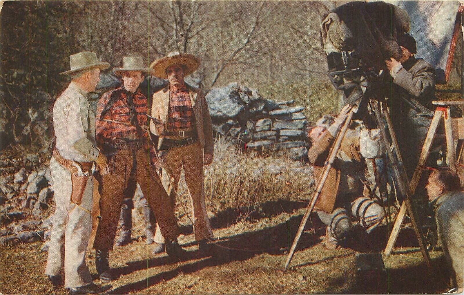 Postcard New York Putnam Valley Movie Making Cimarron Ranch 23-4984