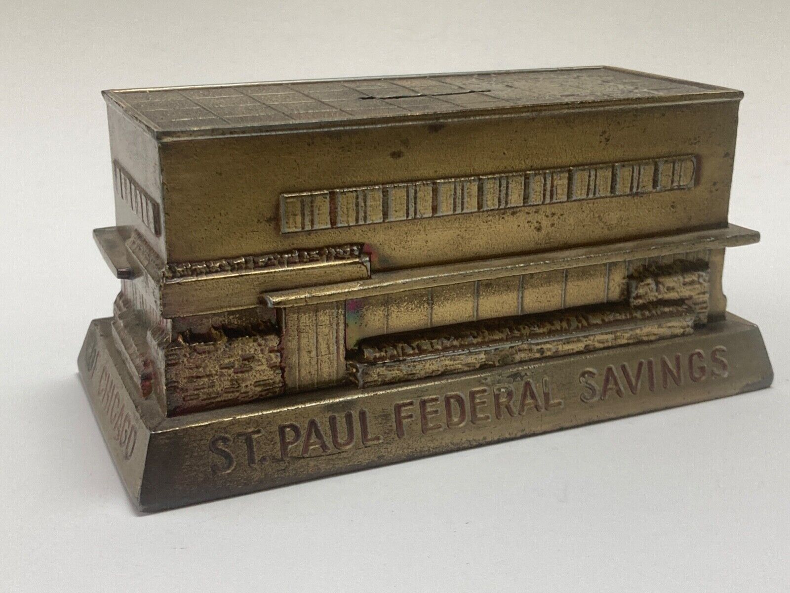 Vintage mid-century Banthrico Bank St. Paul Federal Savings of Chicago