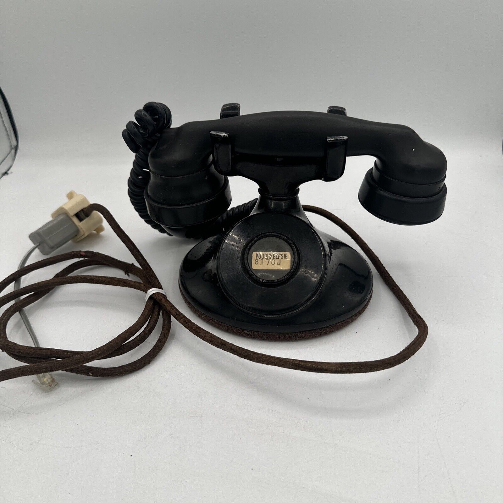 Vintage Antique Western Electric D1 Telephone E1 Handset Phone Works Great