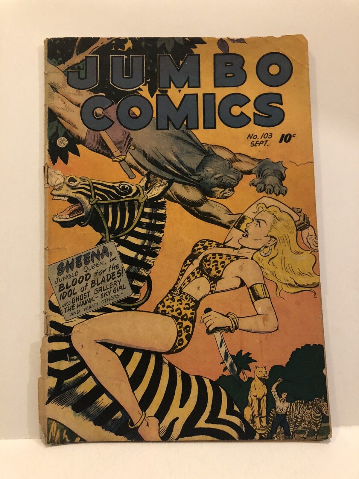 Jumbo Comics #103 sexy Sheena