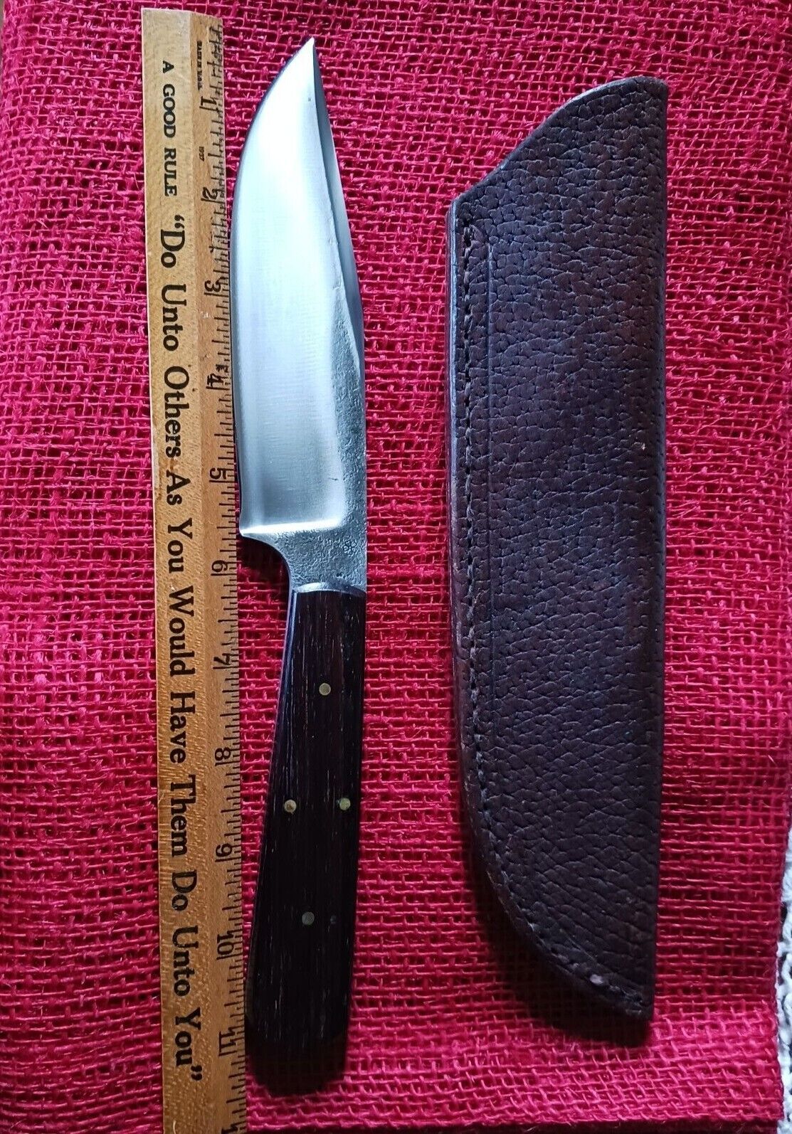 Vintage Master Bladesmith Don Fogg's Custom made, hand forged knife