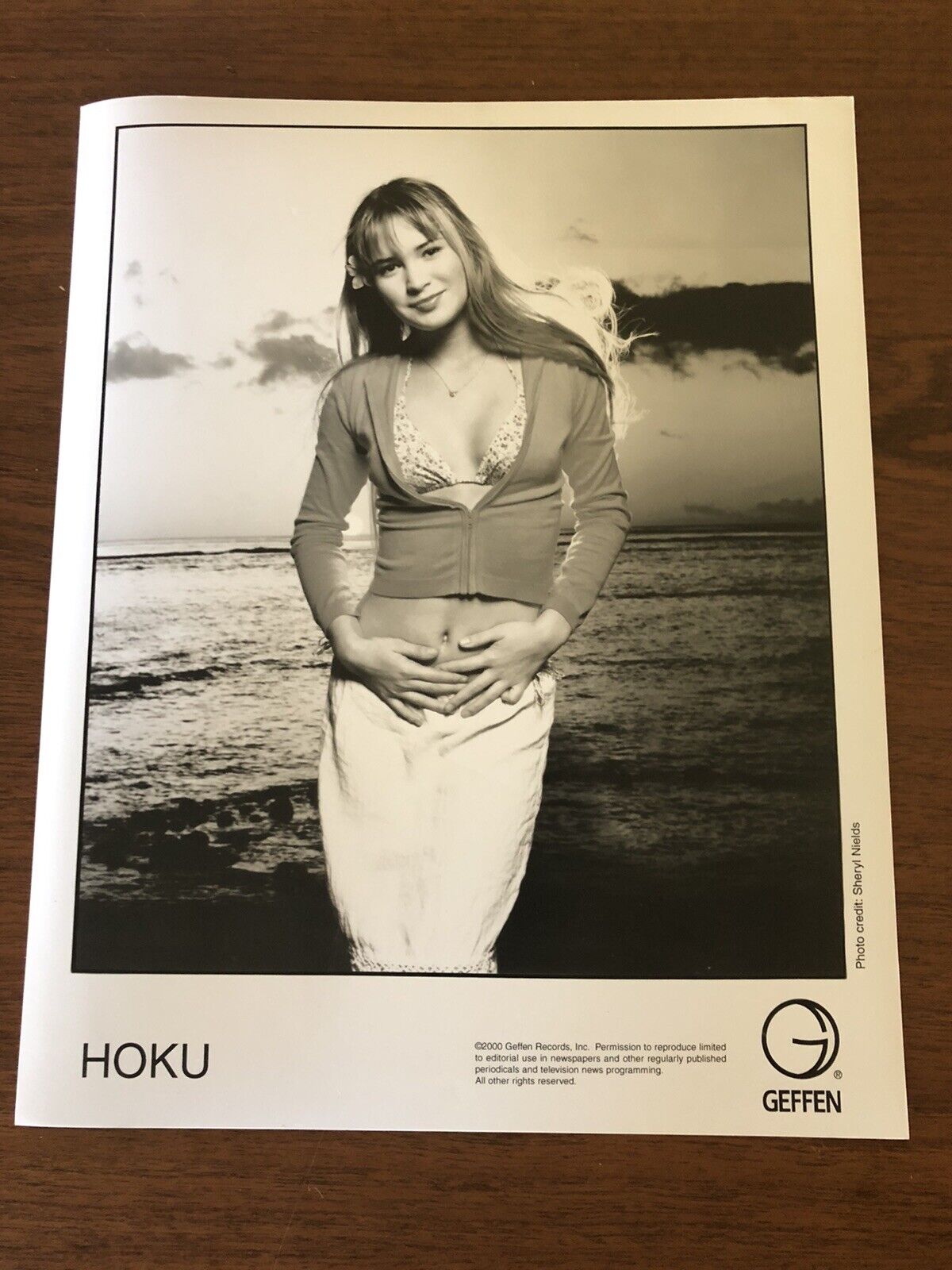 Hoku Rare Vintage 8x10 Press Photo - Image #1