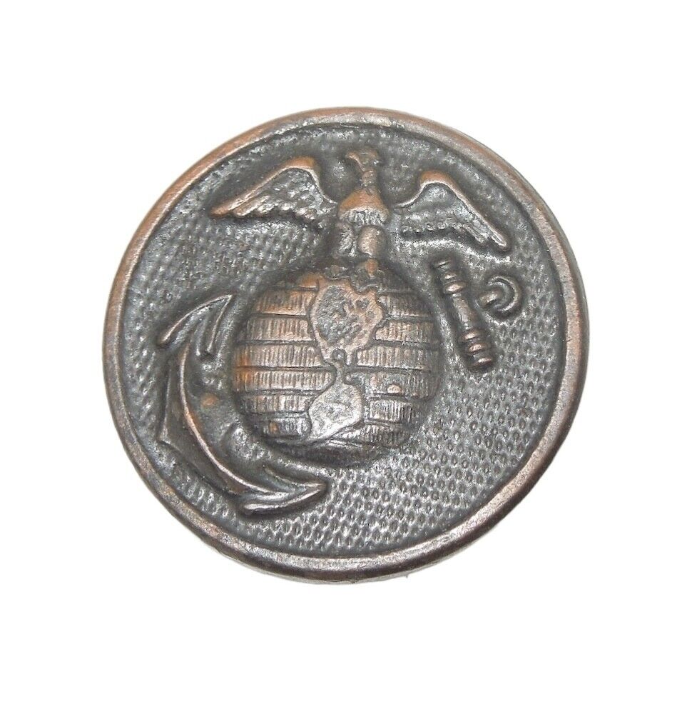 Original WWI USMC Marine Corps EGA Collar Disc Pin