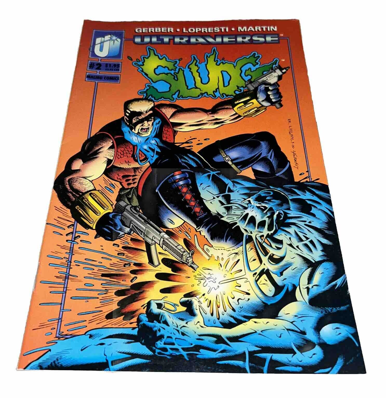 Sludge #2 Comic Book Malibu Comics (1993)
